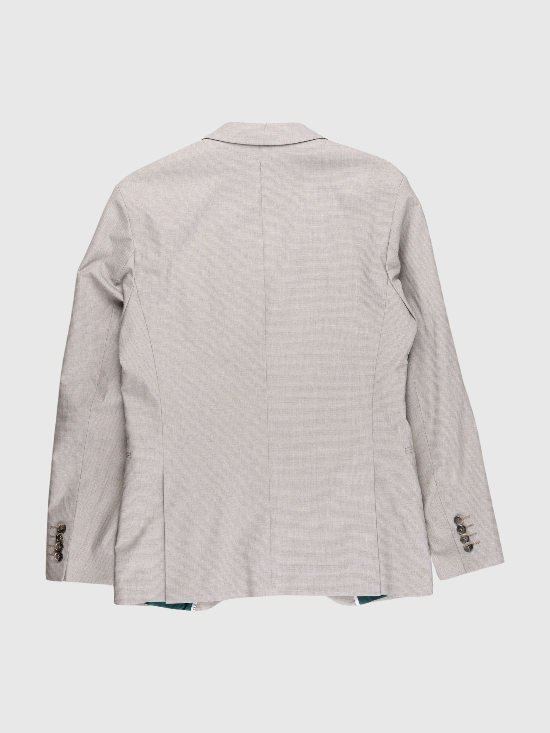 SLIM FIT RECYCLED POLYESTER BLAZER