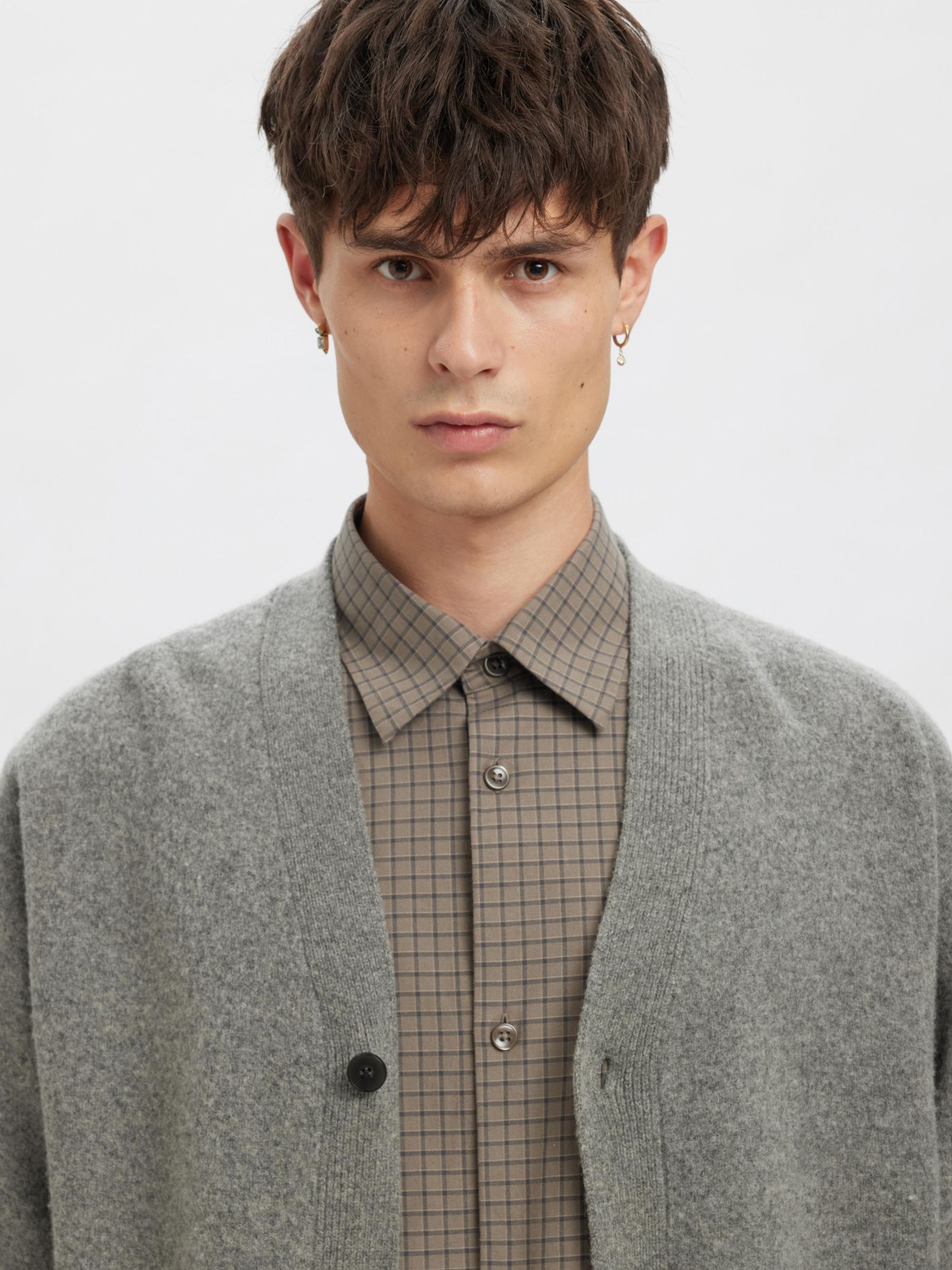 MERINO WOOL CARDIGAN