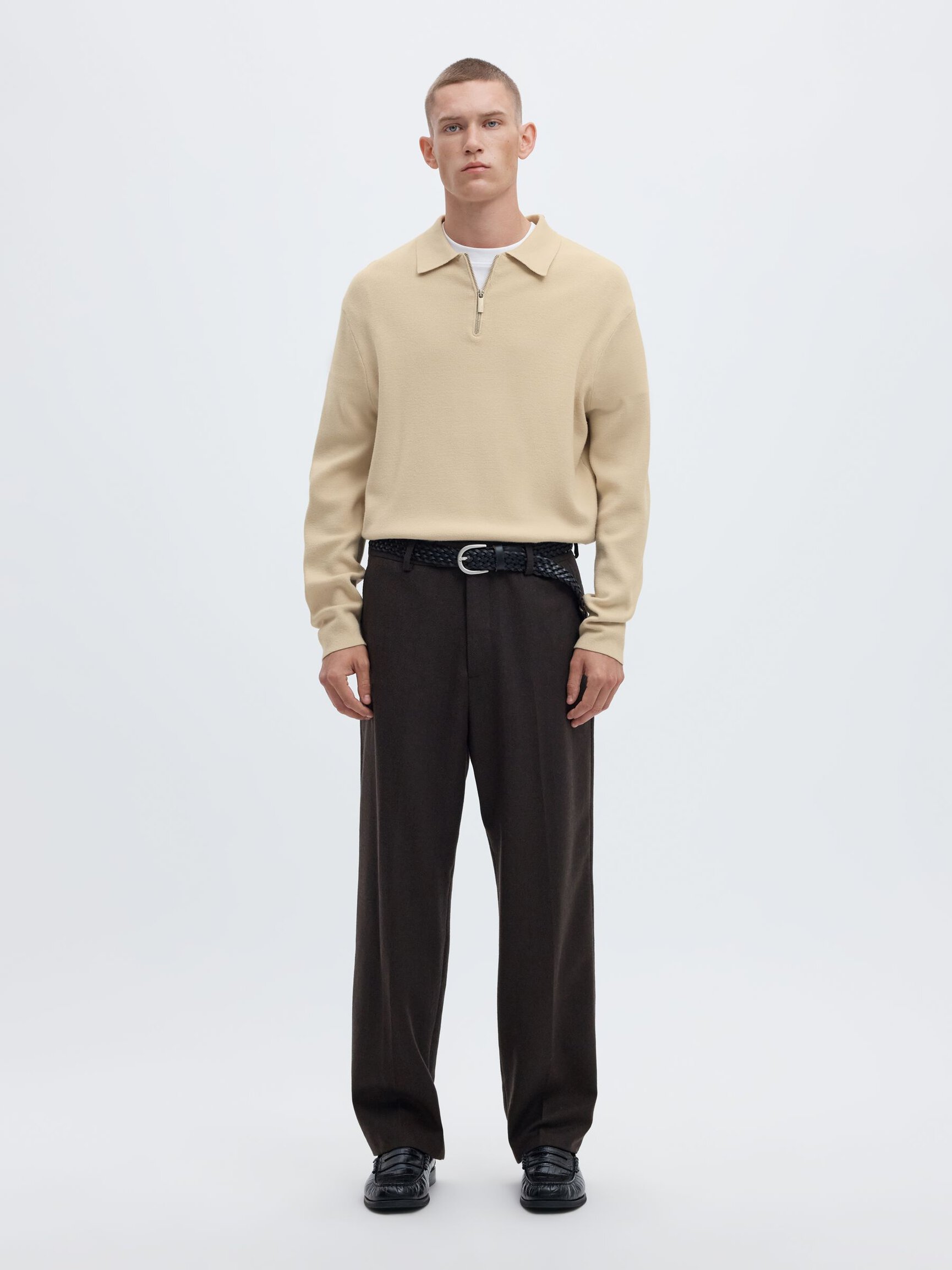 HALF ZIP PULLOVER