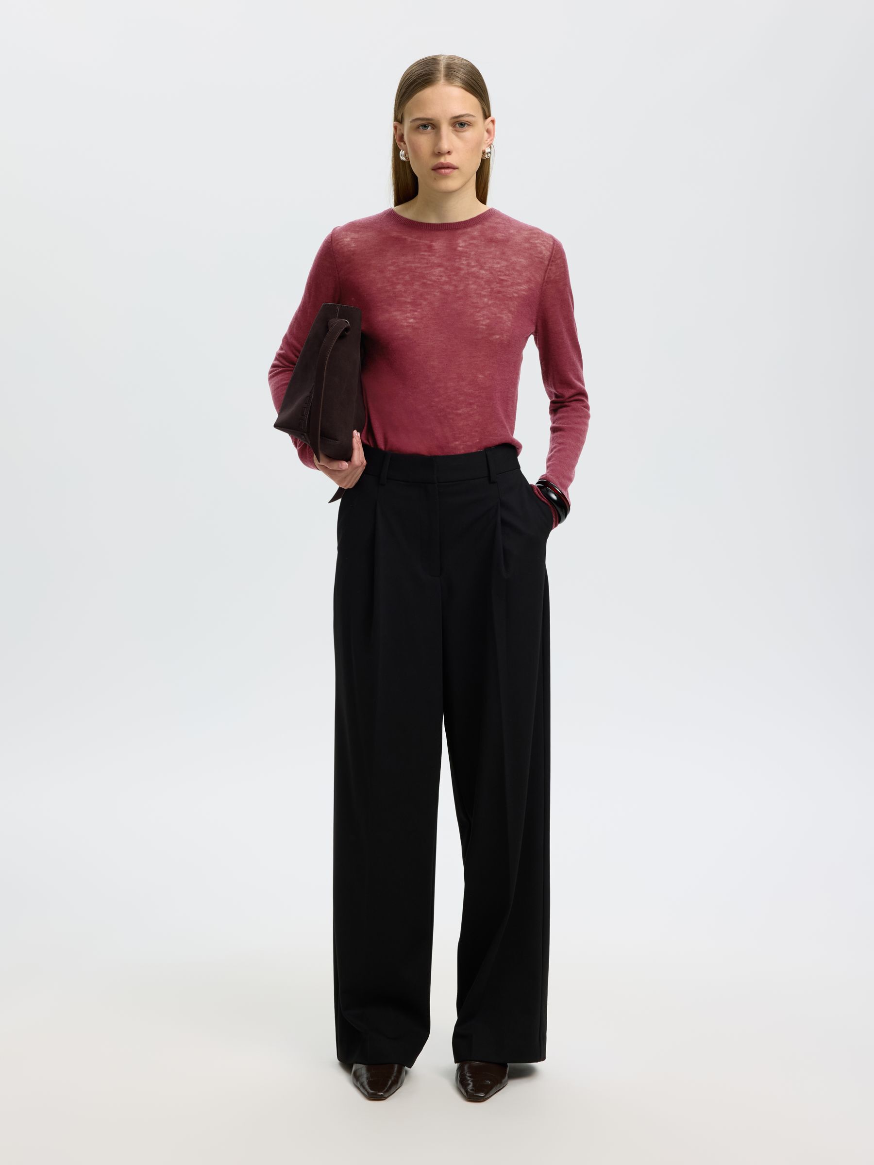 100% MERINO WOOL PULLOVER