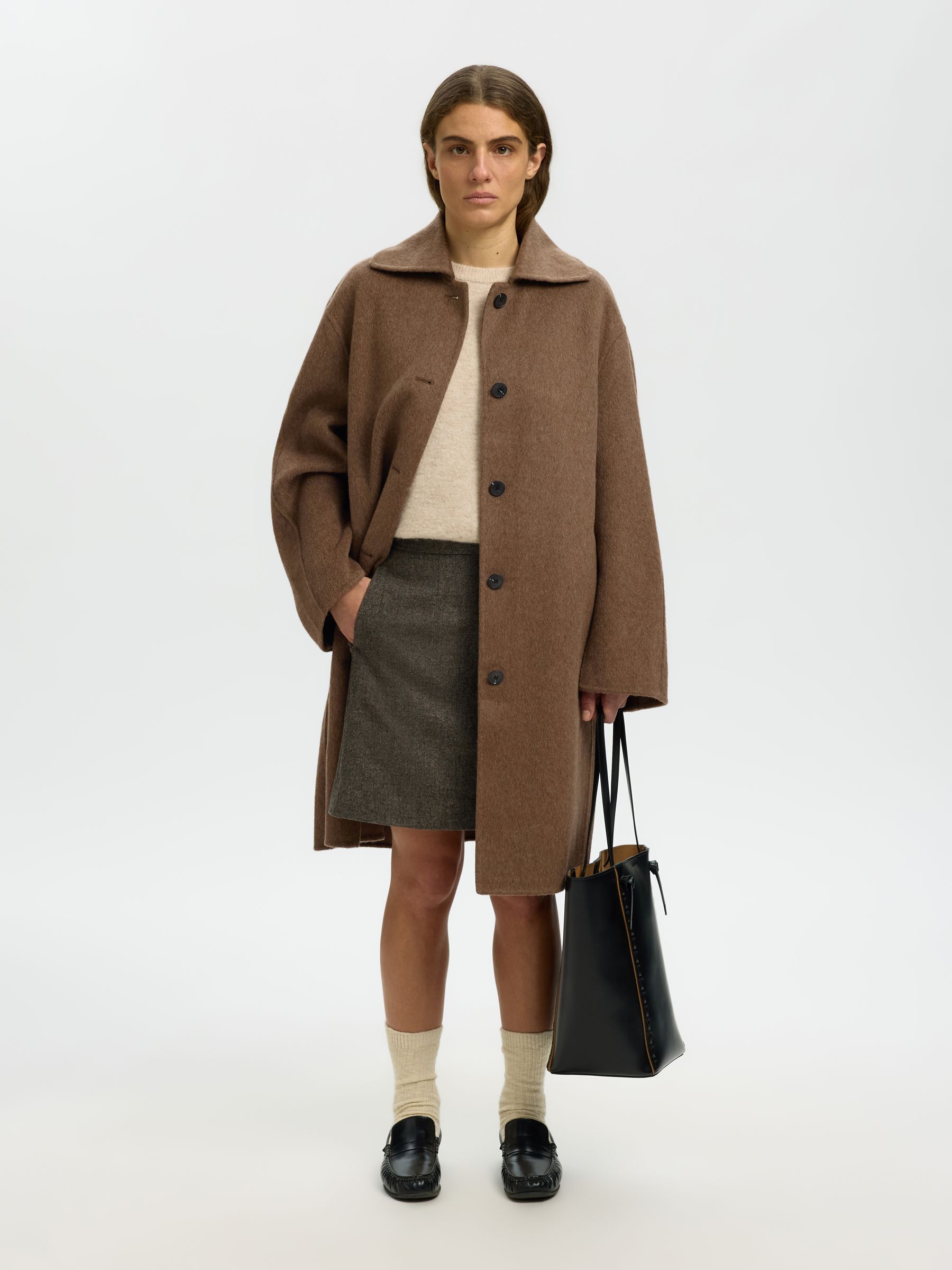 WOOL BLEND COAT