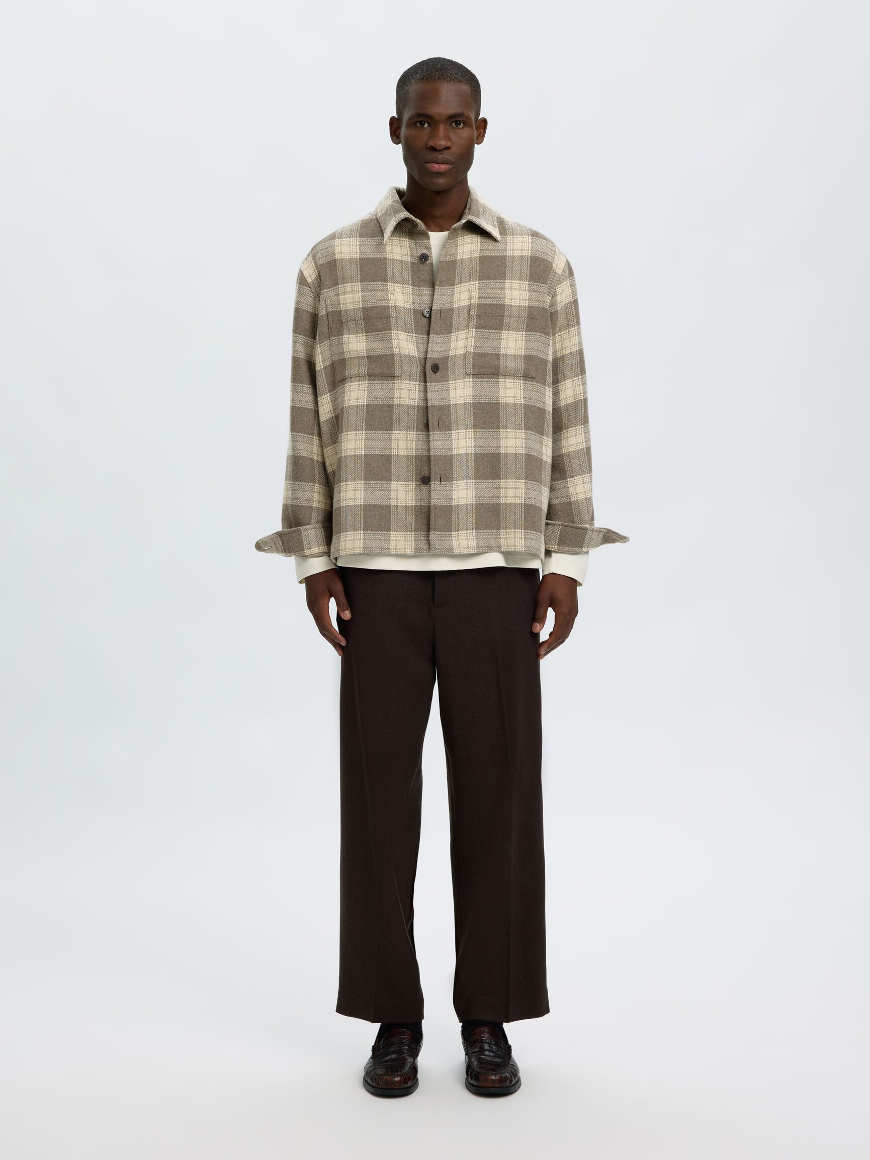 REGULAR FIT OVERSHIRT