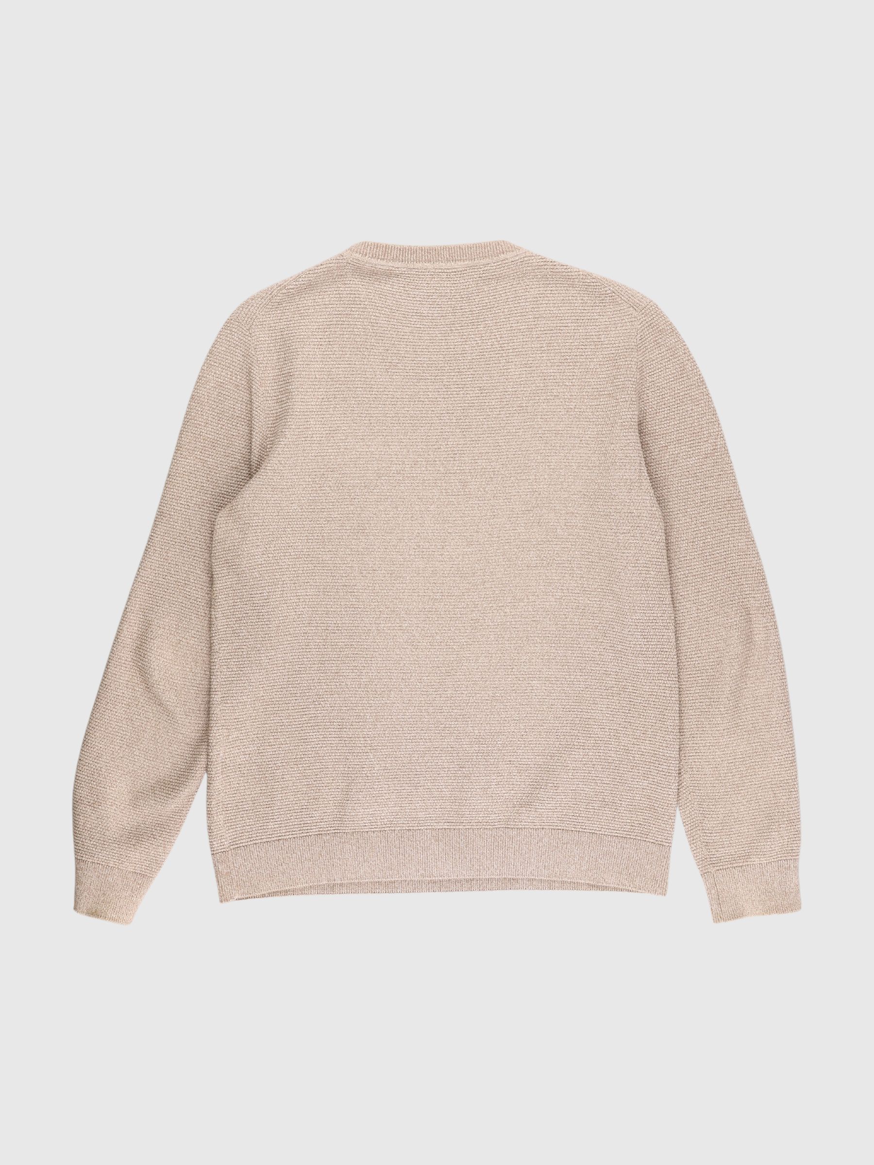 100% COTTON CREWNECK JUMPER