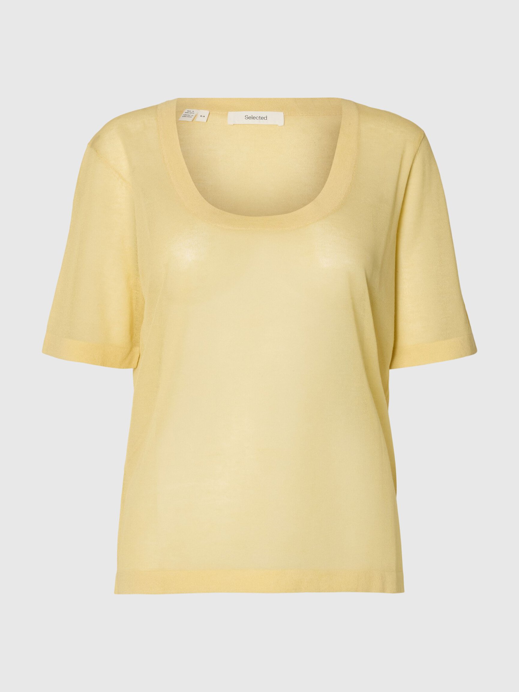 VISCOSE BLEND KNITTED TOP