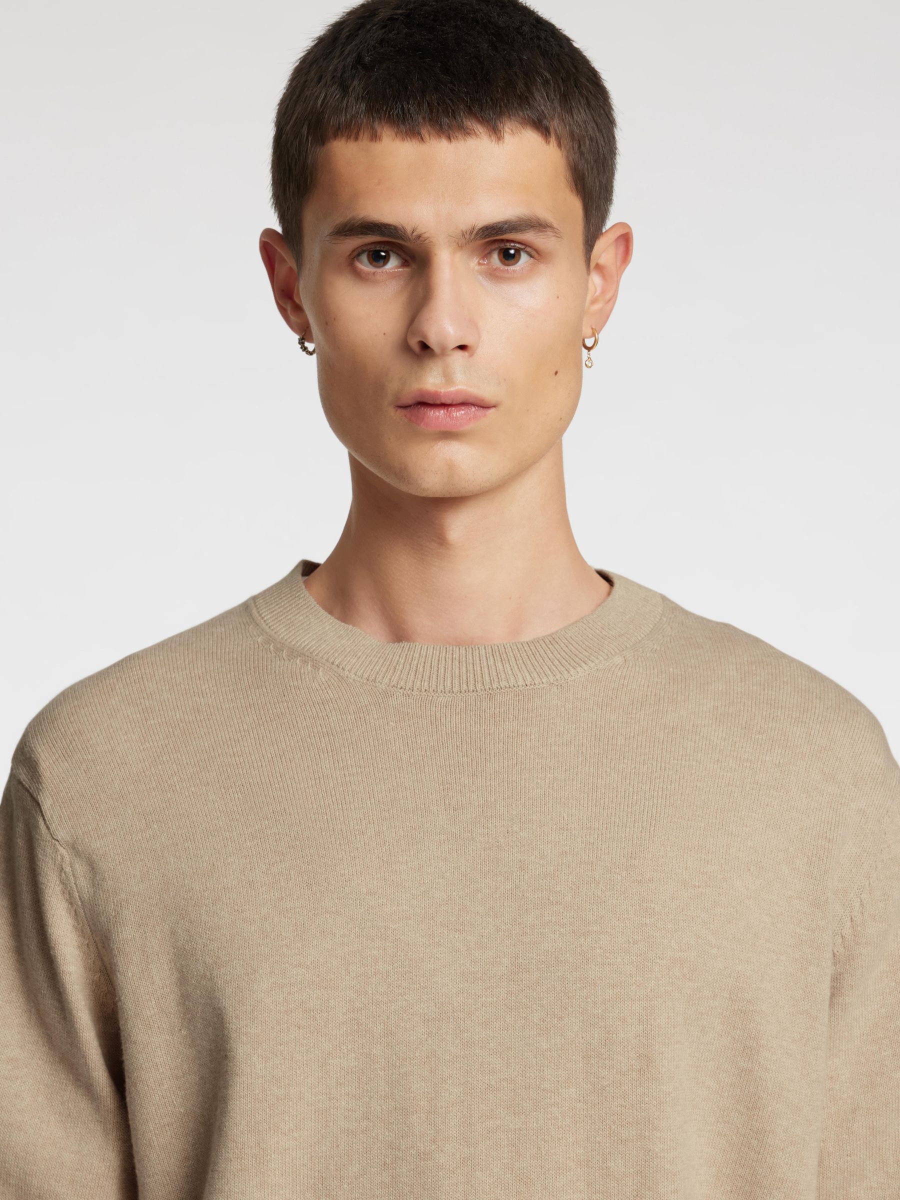 REGULAR FIT  KNITTED PULLOVER