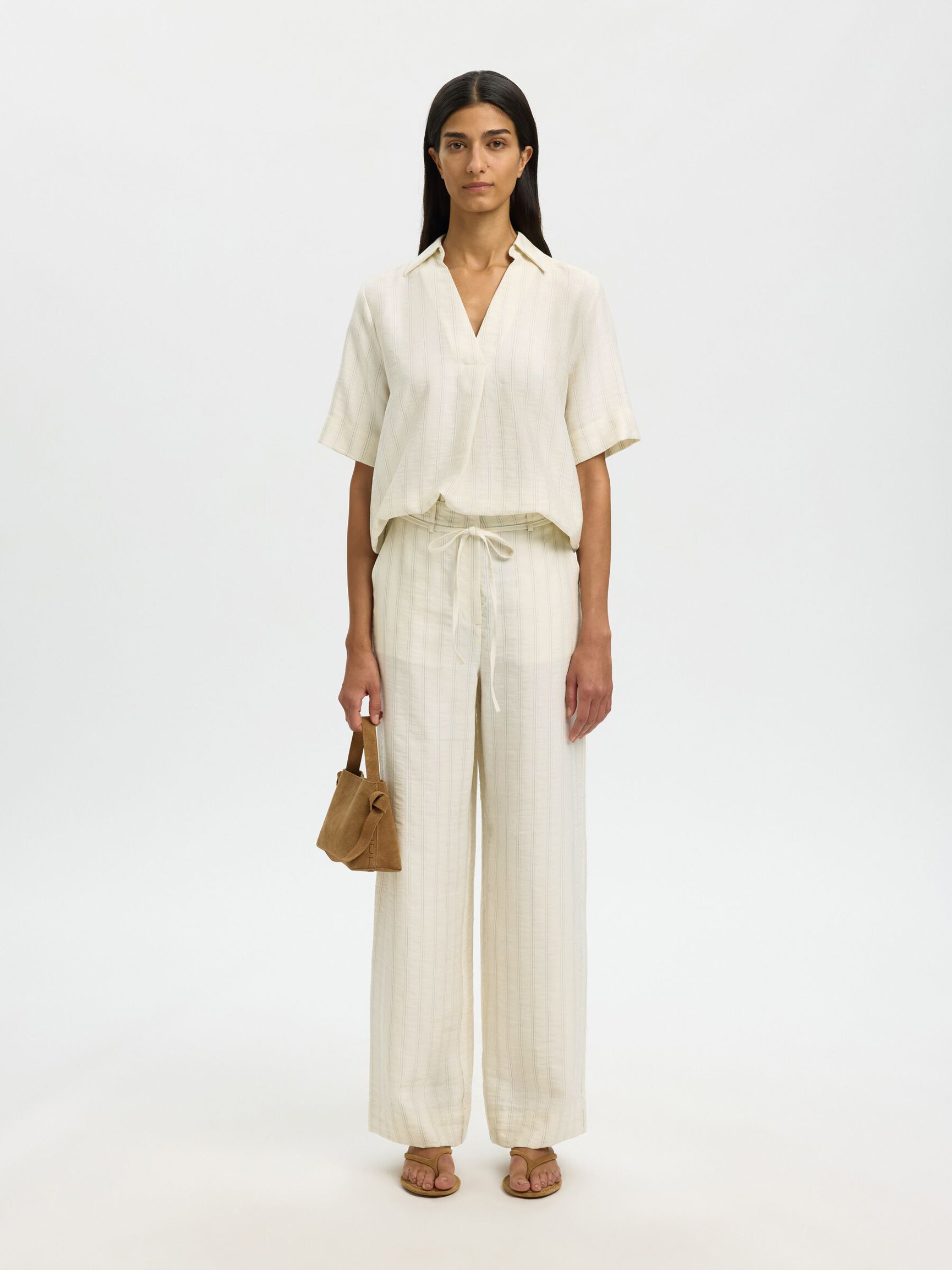 REGULAR FIT TROUSERS