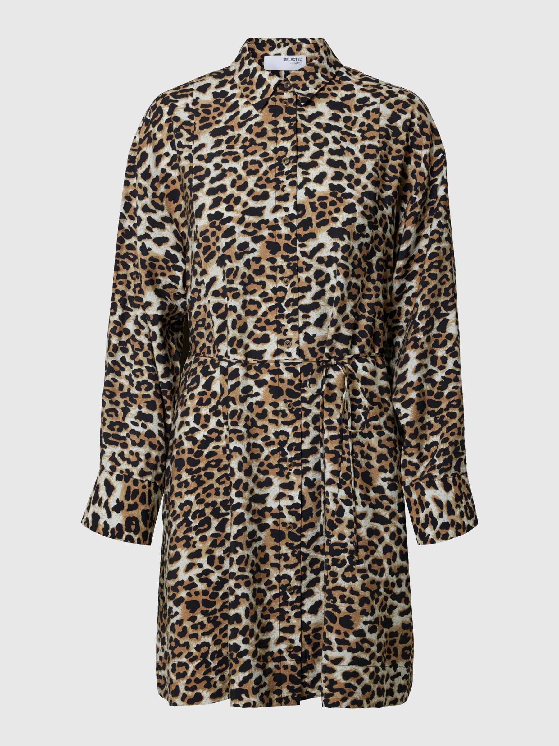 PRINTET SKJORTEKJOLE