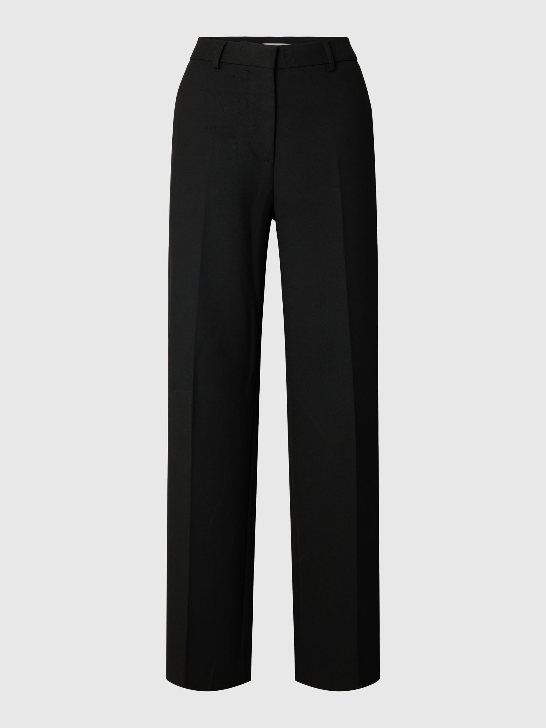 SELVAR ADJUSTABLE WAIST WIDE-LEG TROUSERS