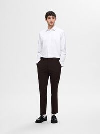 SLIM FIT OVERHEMD, Bright White, highres