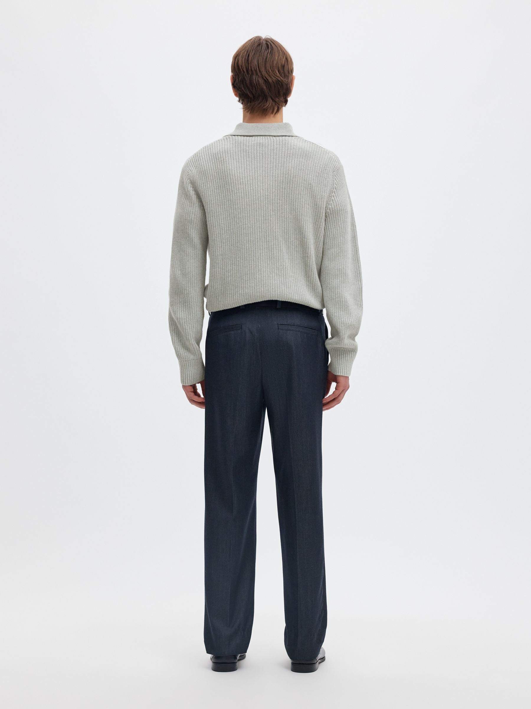 RIBBED PULLOVER