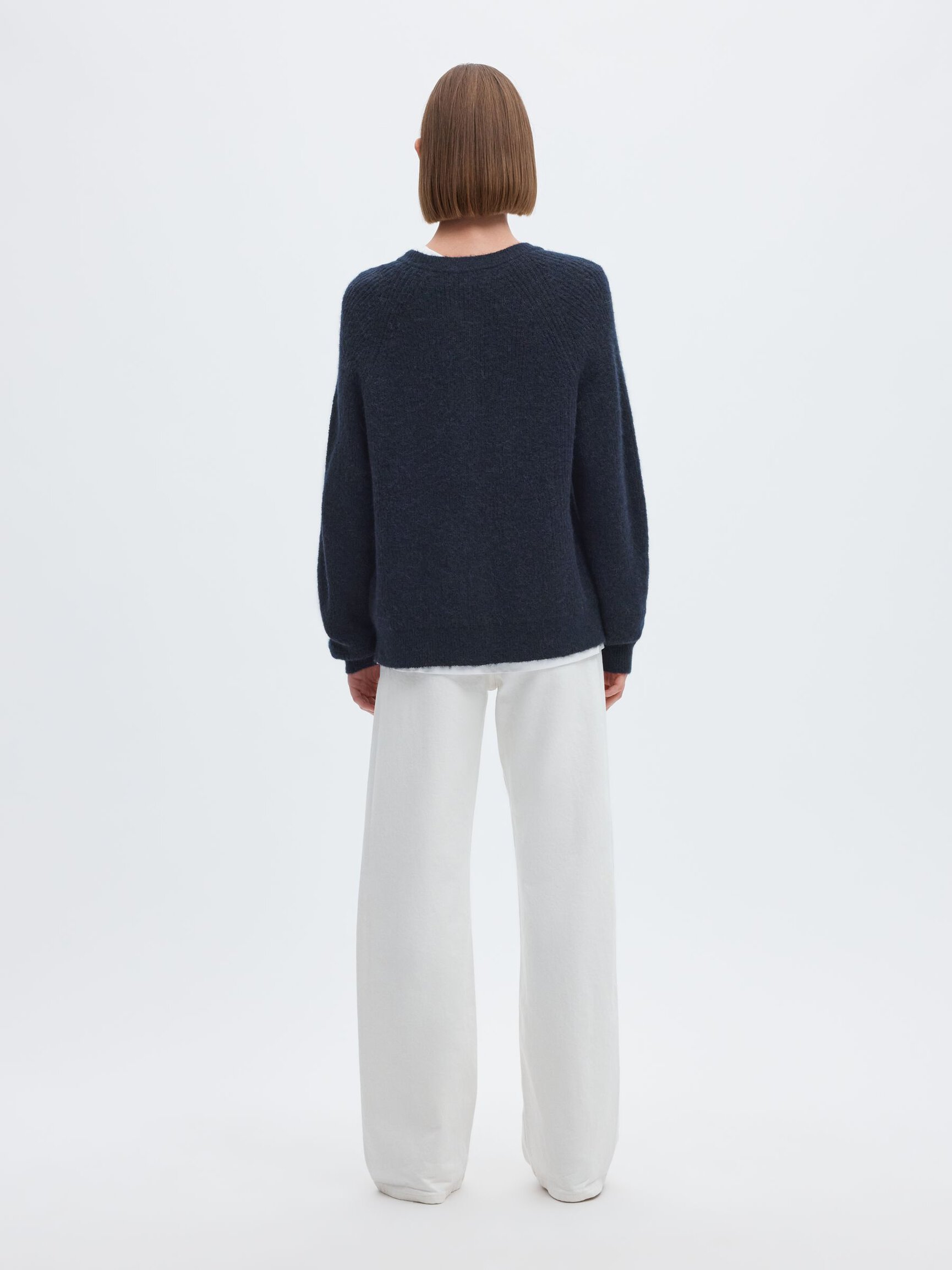 WOOL BLEND CARDIGAN