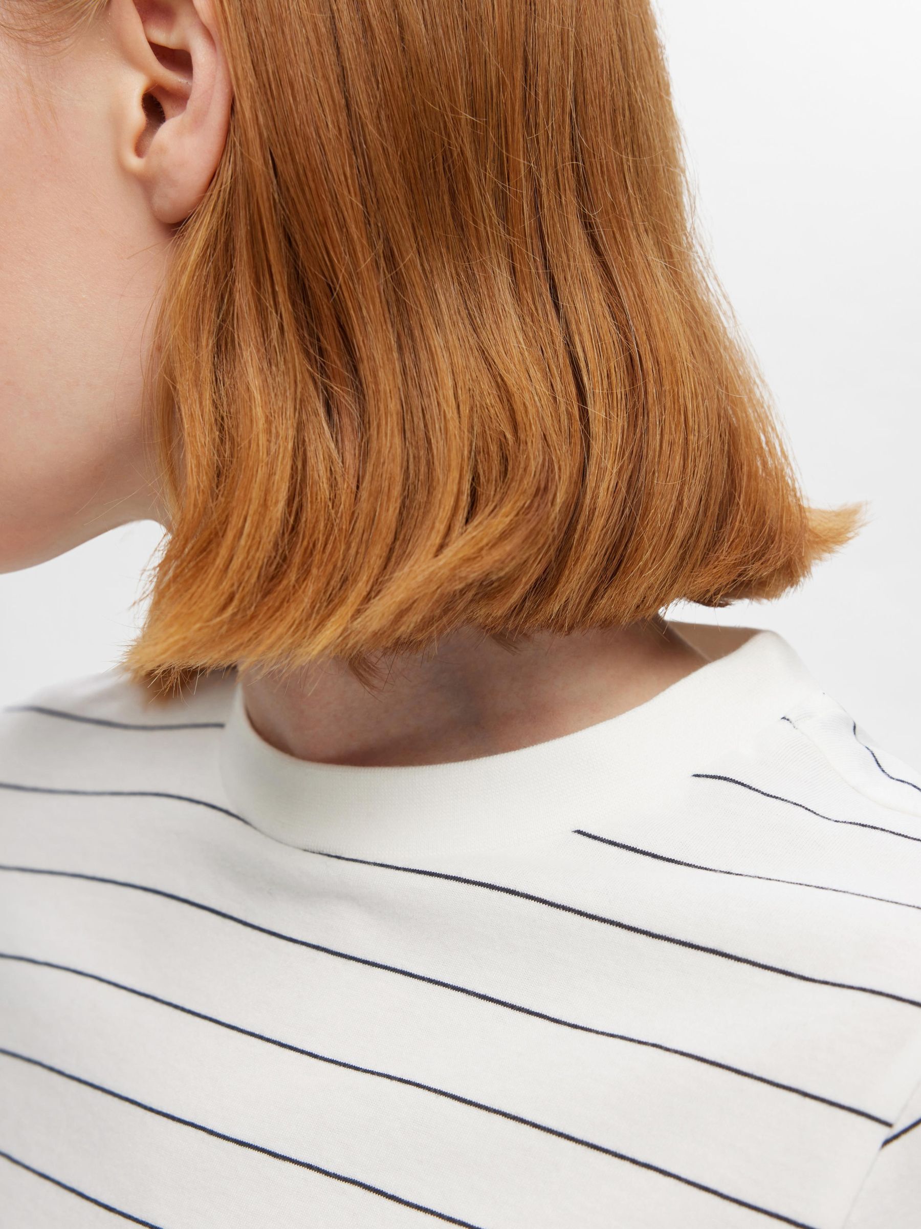 EN COTON RAYÉ T-SHIRT