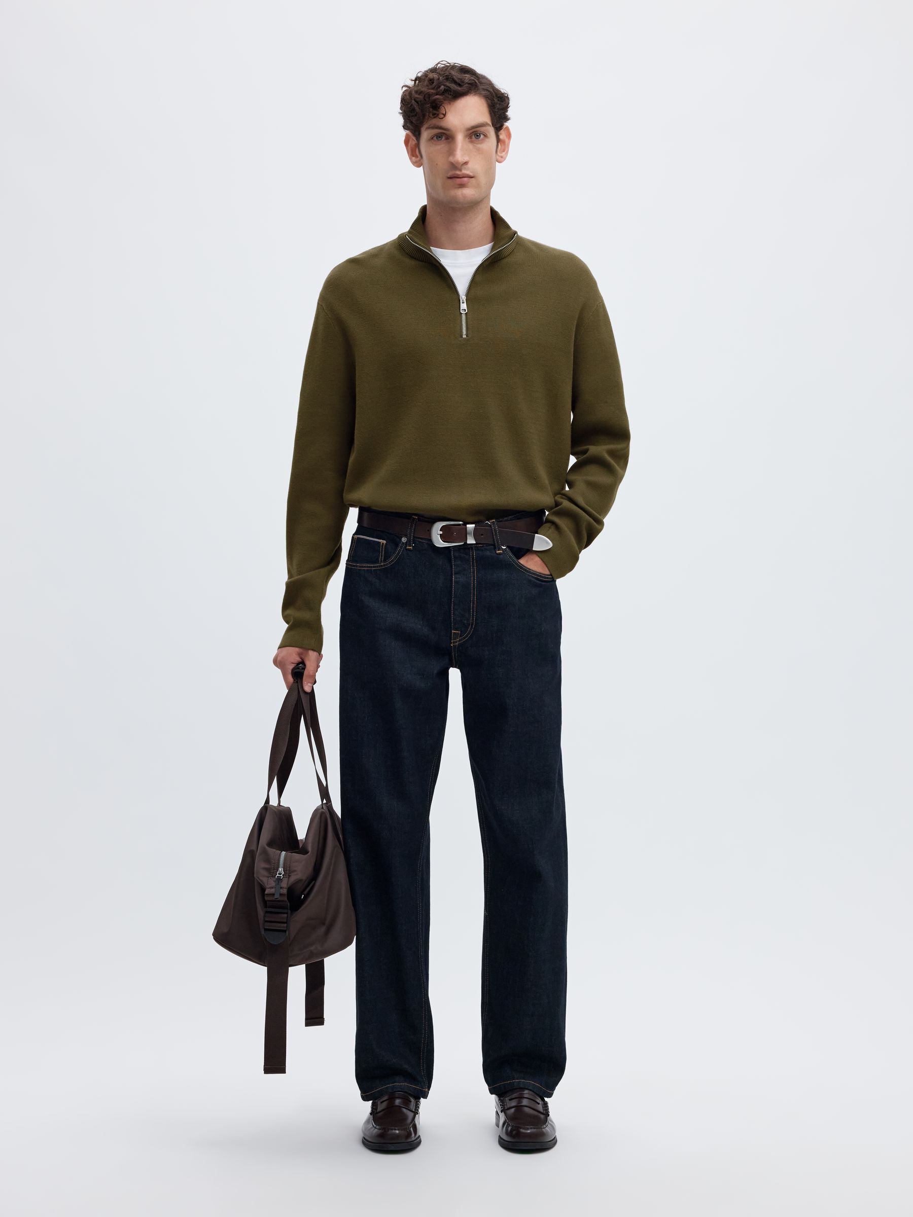 HALF ZIP PULLOVER