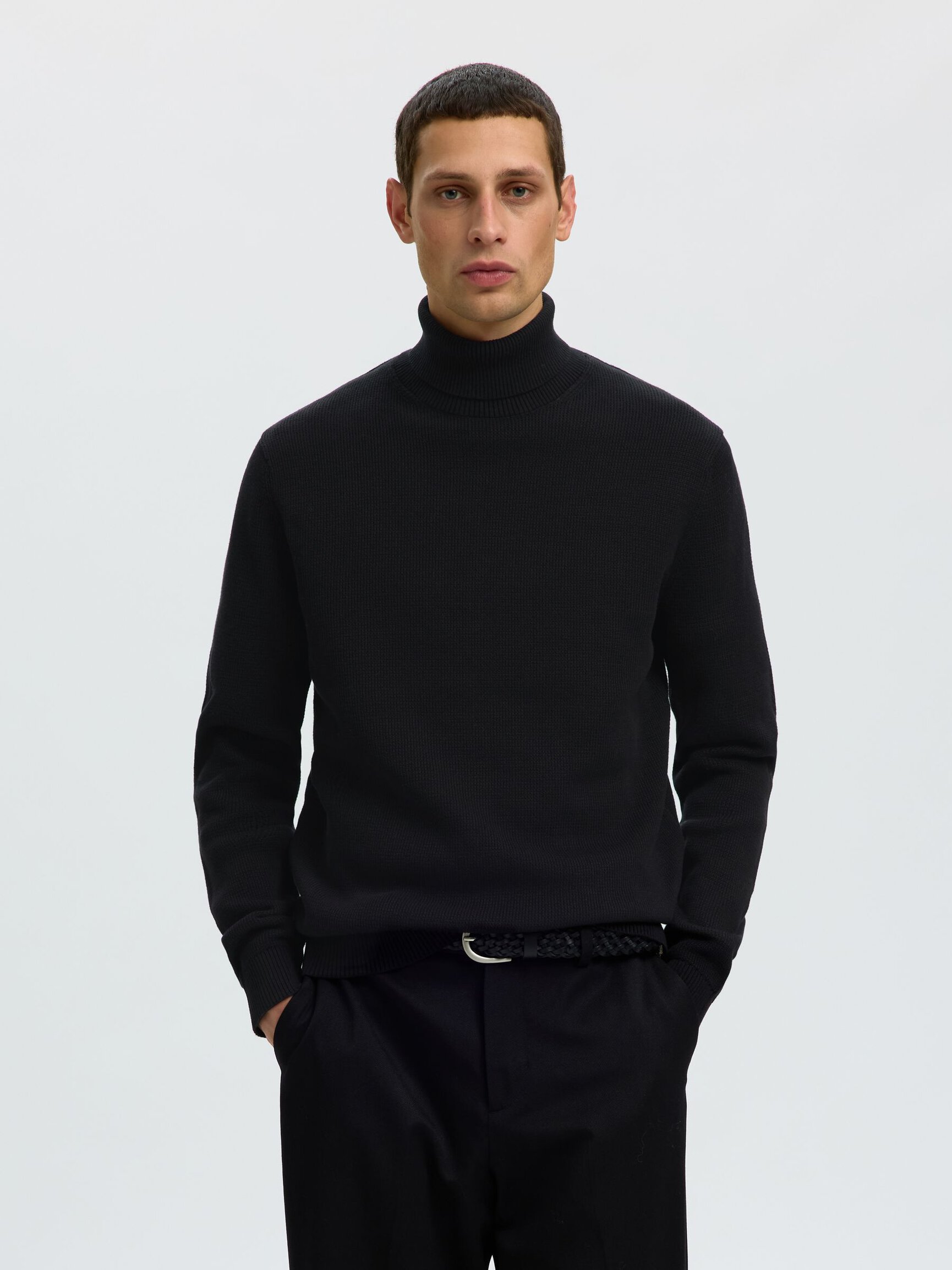 COTTON TURTLENECK
