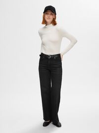 ZWART WIDE FIT JEANS, Black Denim, highres