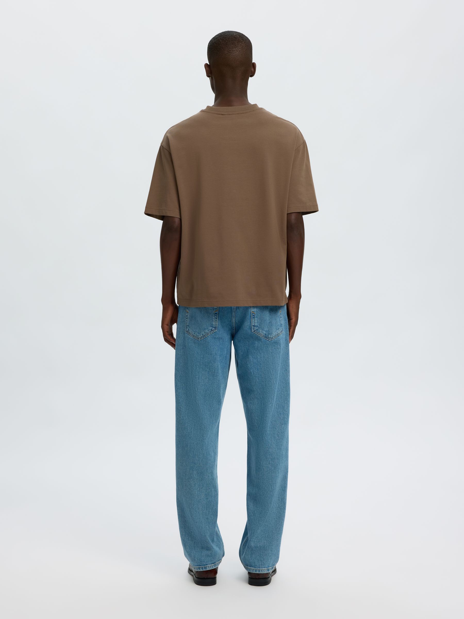 100% COTTON CREWNECK T-SHIRT