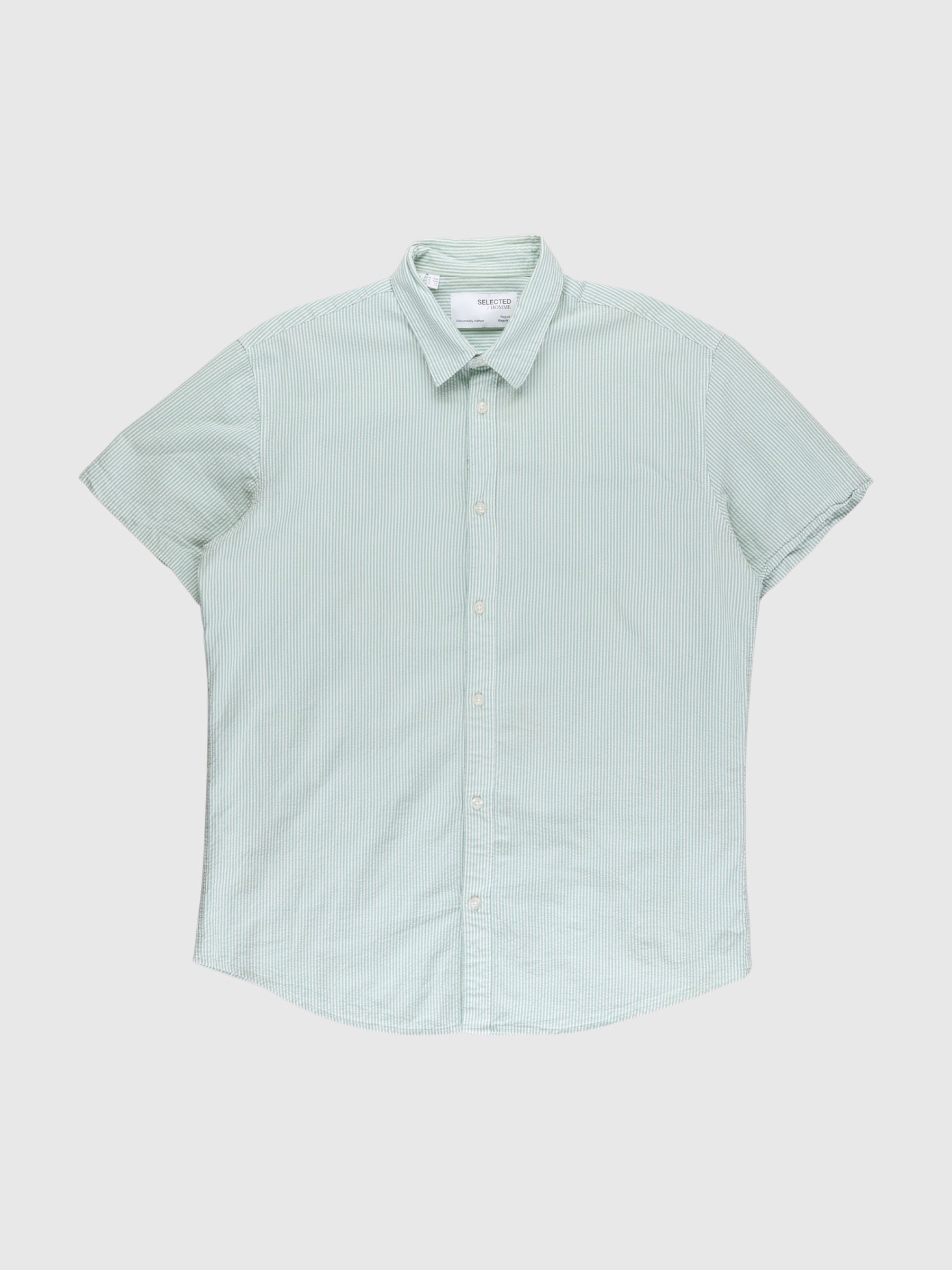 ORGANIC COTTON SEERSUCKER SHIRT