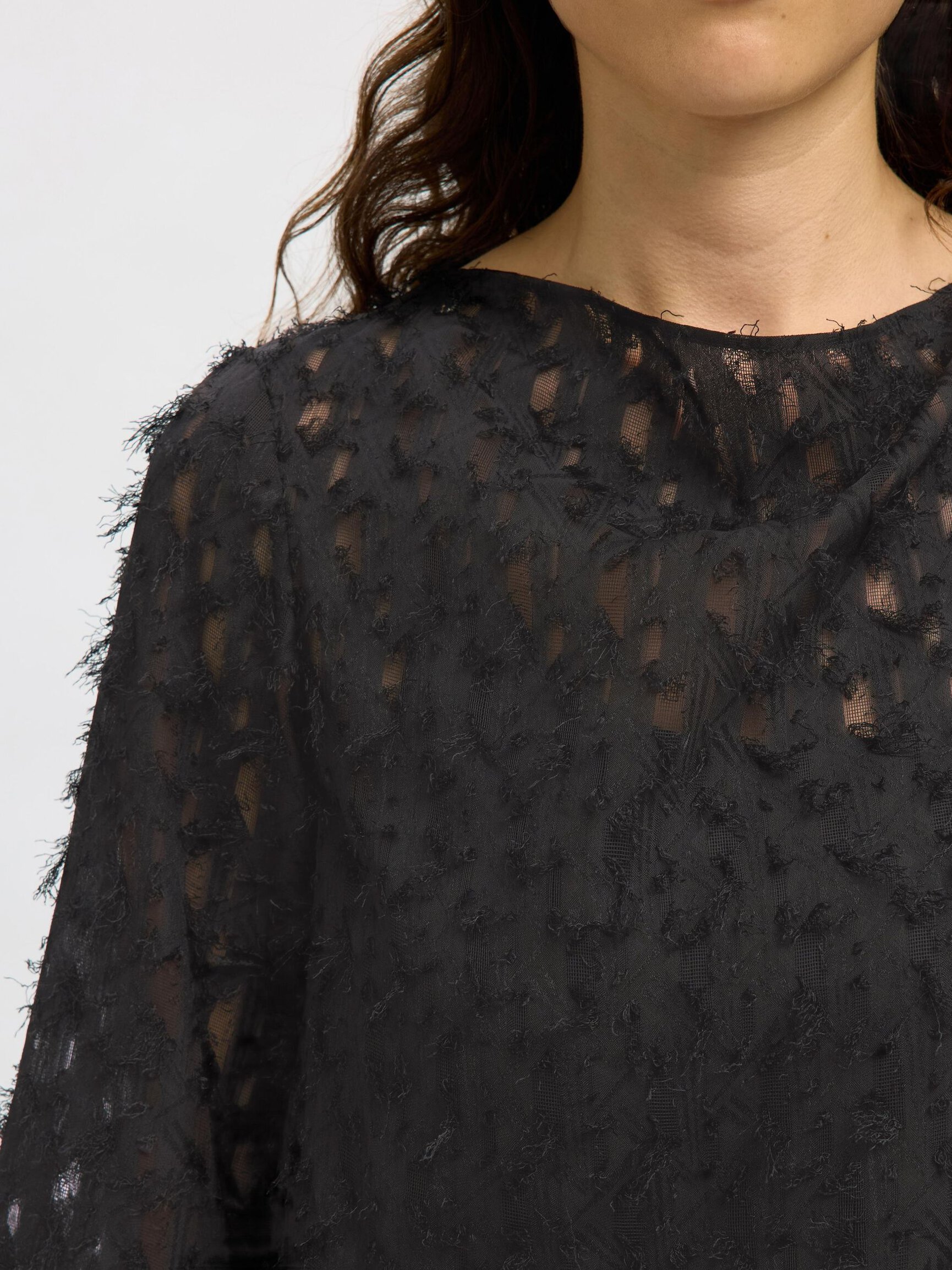 BOOTHALS JACQUARD BLOUSE