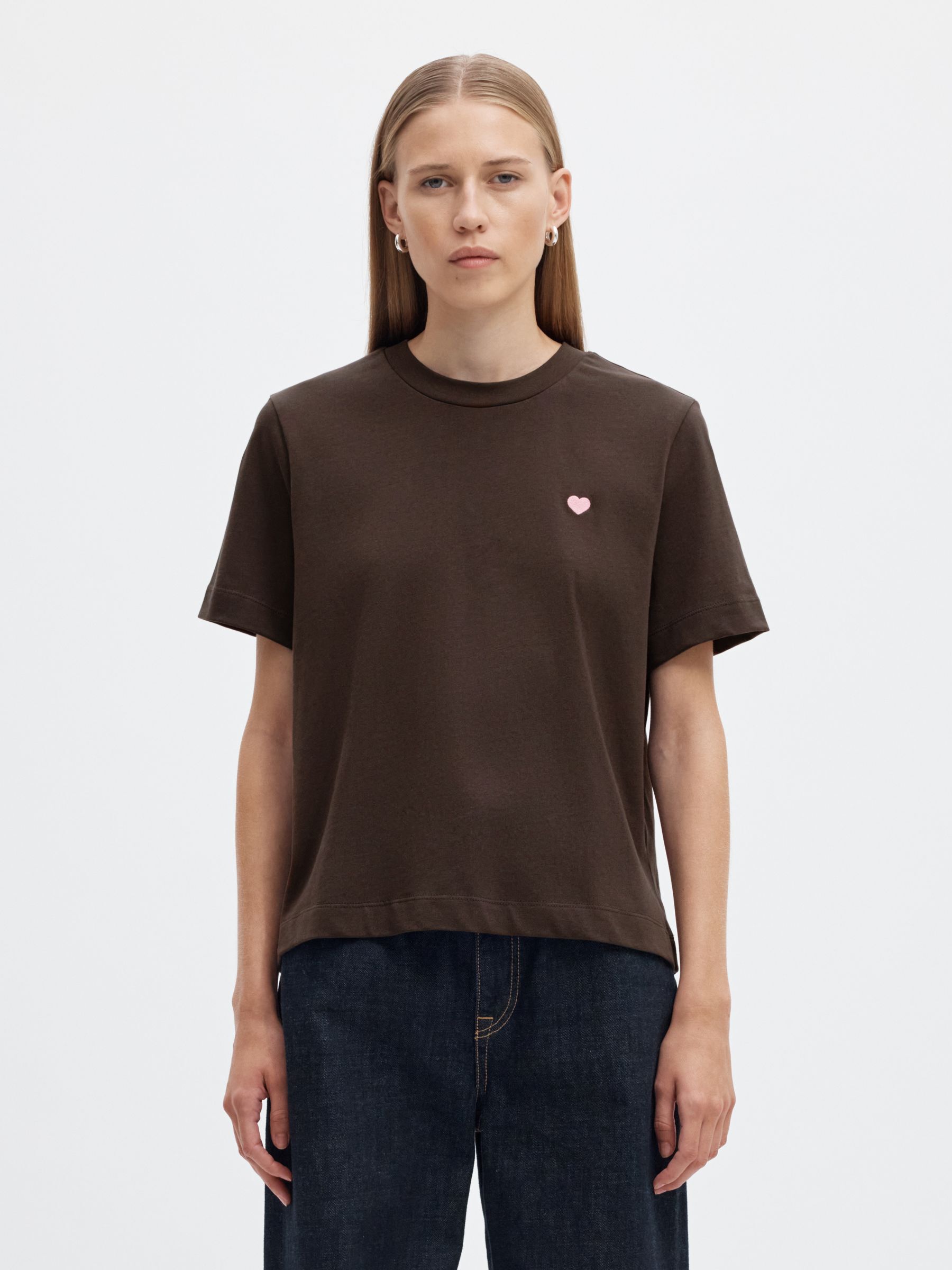 STATEMENT BOXY CREWNECK T-SHIRT
