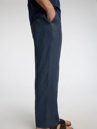 LOOSE FIT LINNEN BROEK, Outer Space, highres