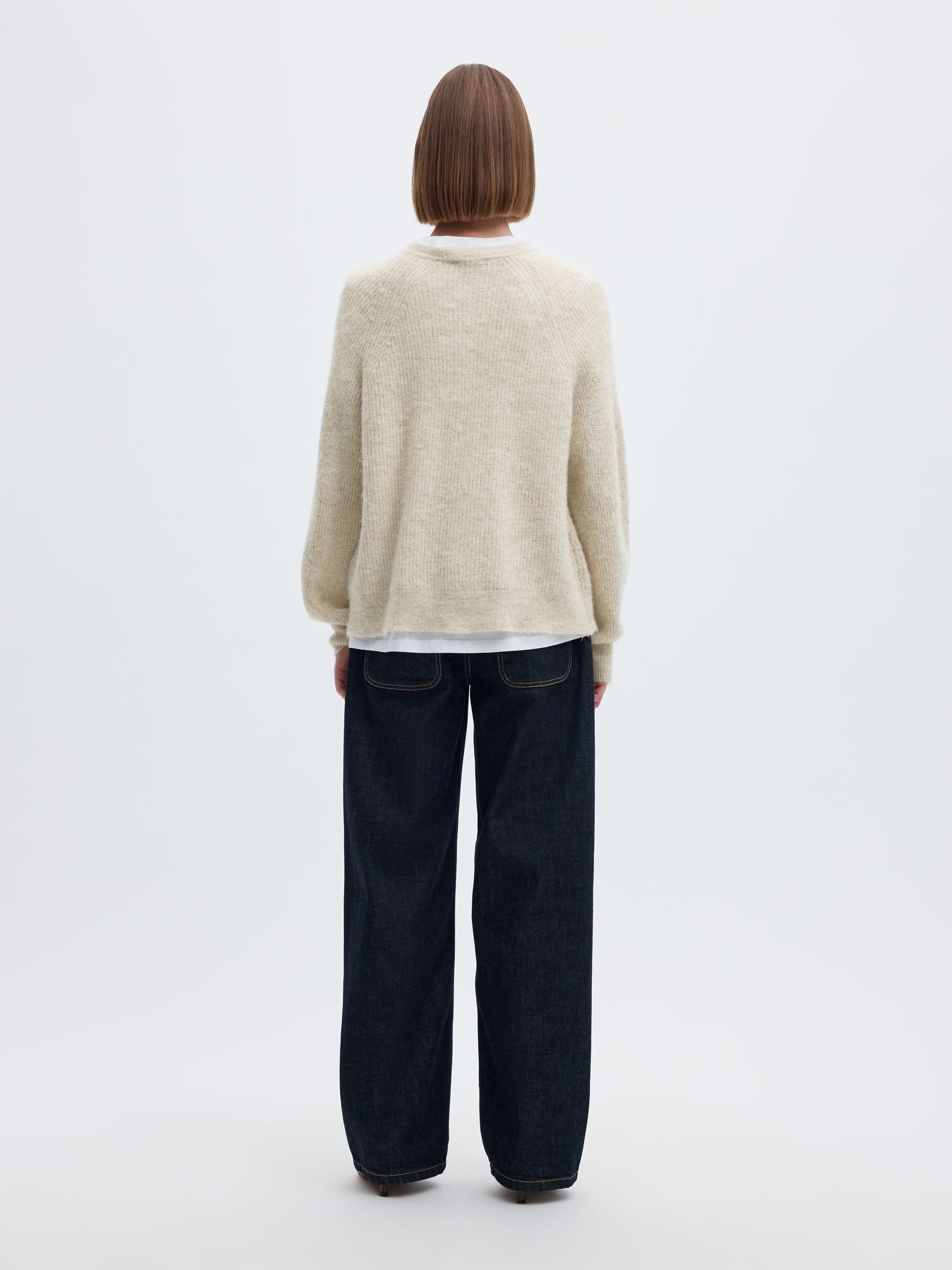 WOOL BLEND CARDIGAN
