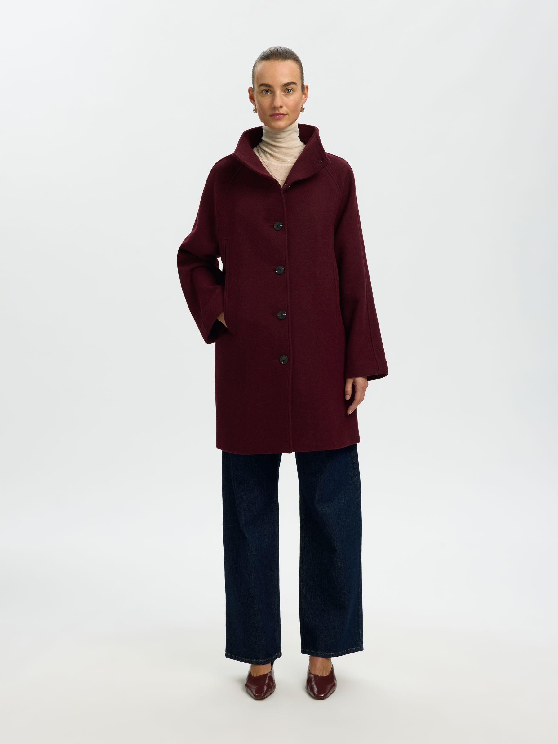 WOOL BLEND COAT