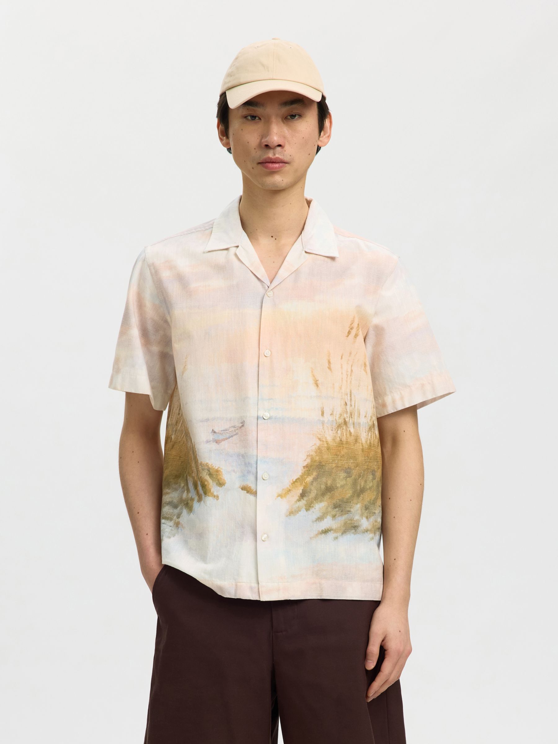 CAMICIA A MANICHE CORTE
