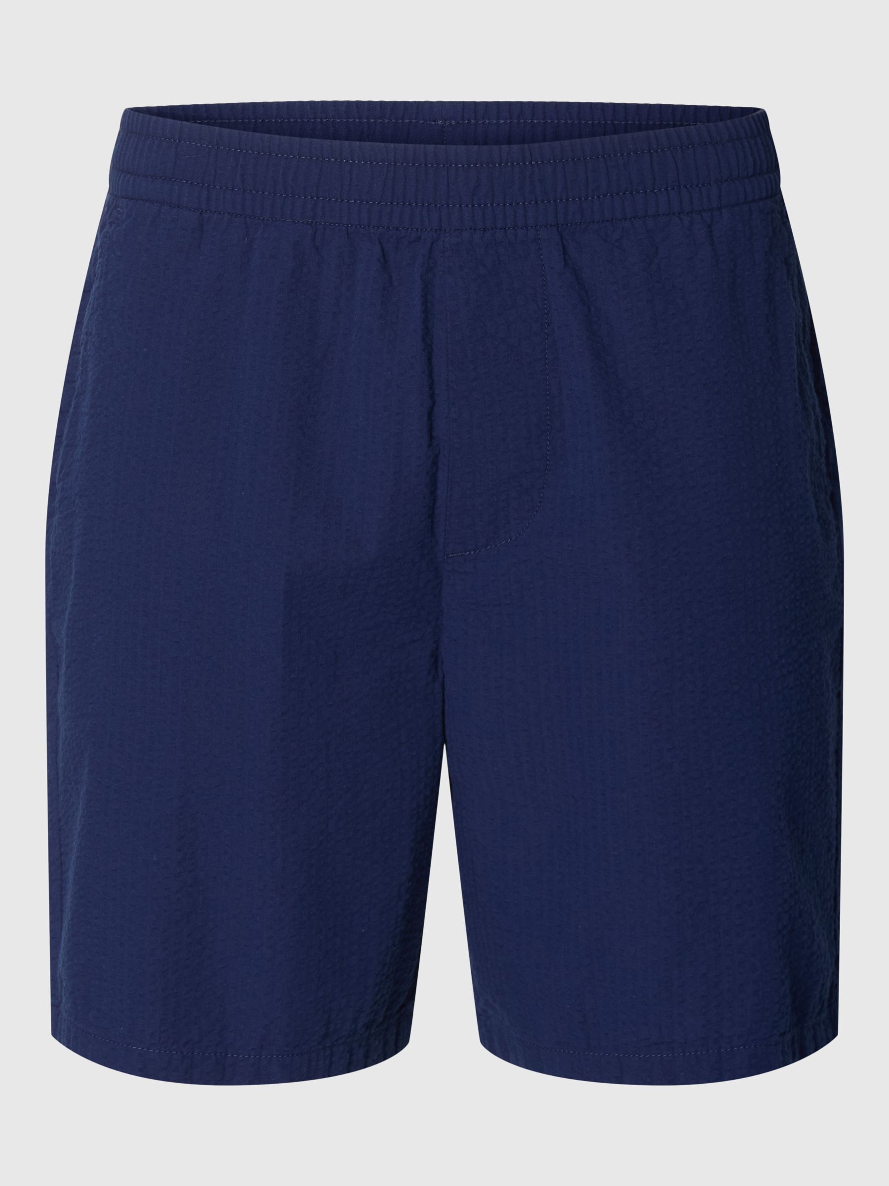 REGULAR FIT SEERSUCKER SHORTS