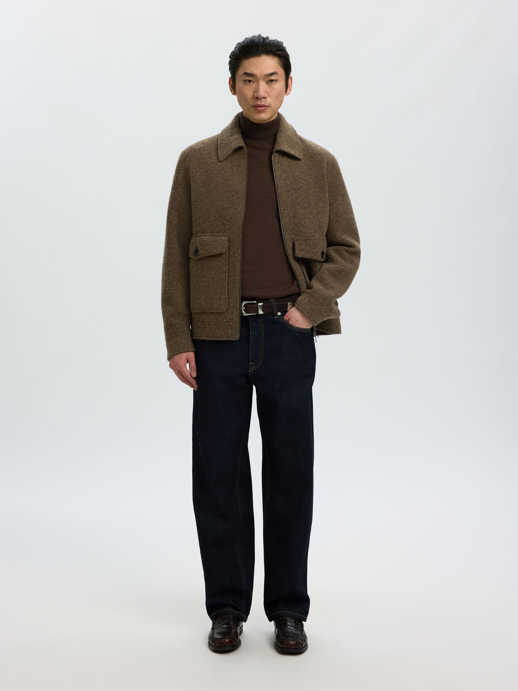 LANGÆRMET RULLEKRAVE PULLOVER