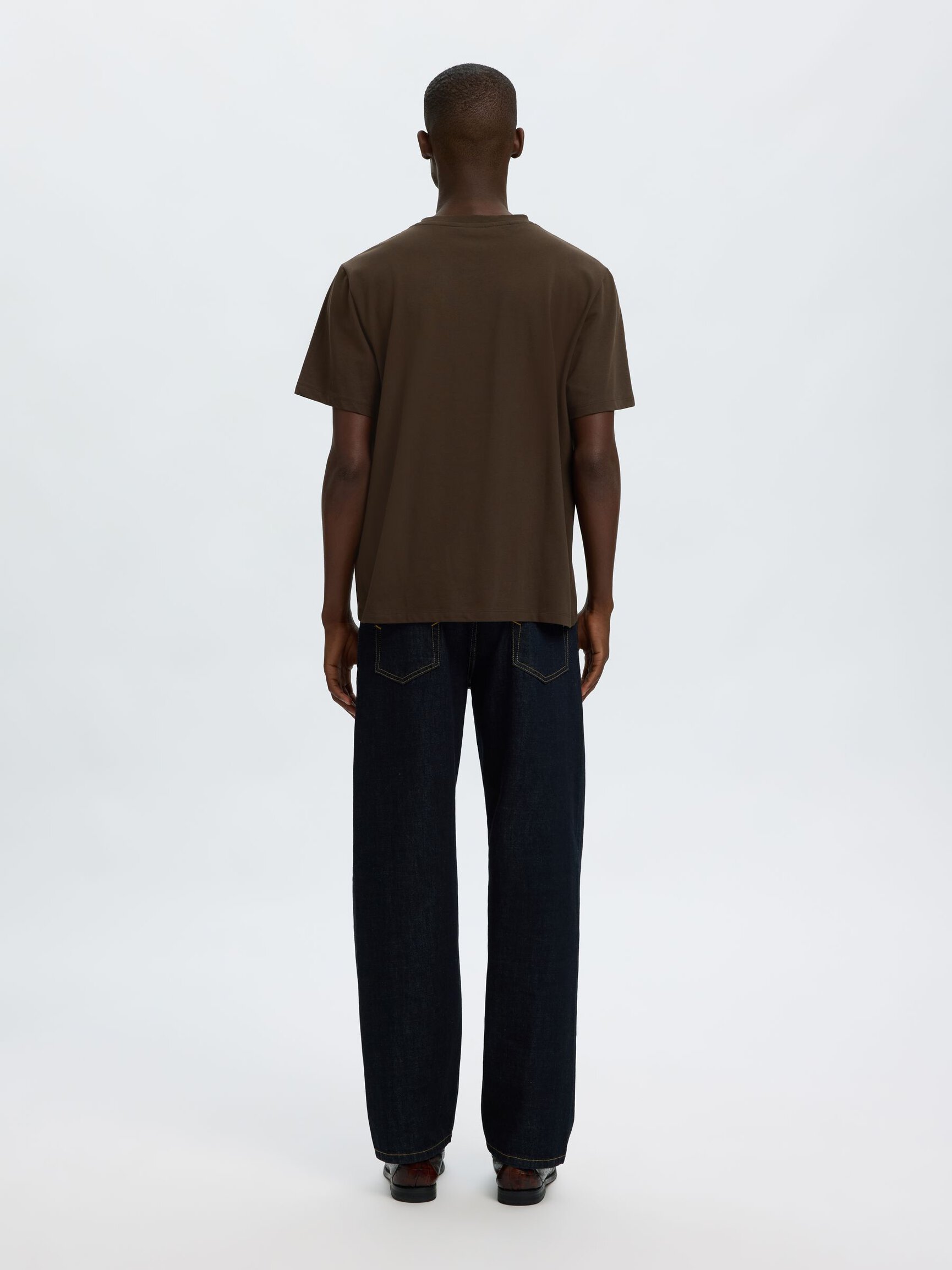 REGULAR FIT BAUMWOLL T-SHIRT