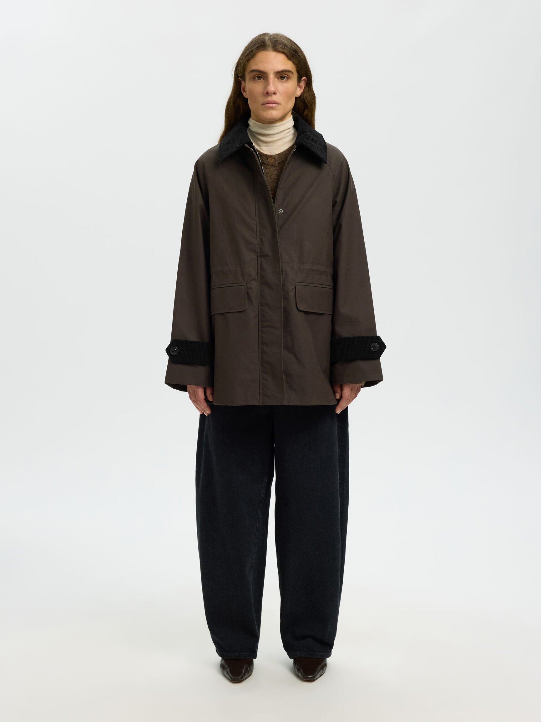 WAXED COTTON JACKET