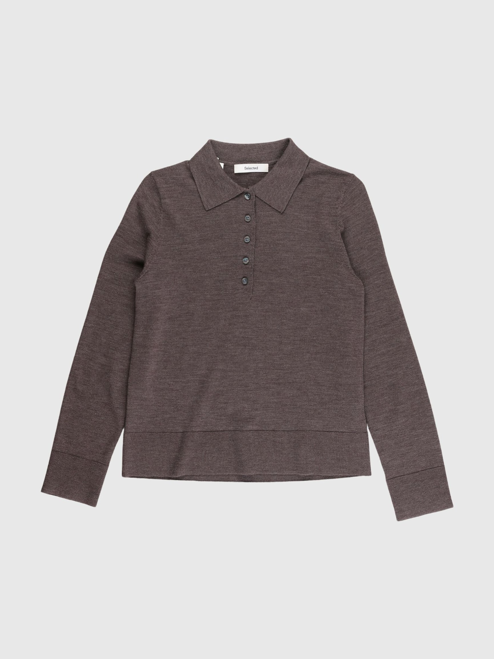 100% MERINOULD LANGÆRMET POLO
