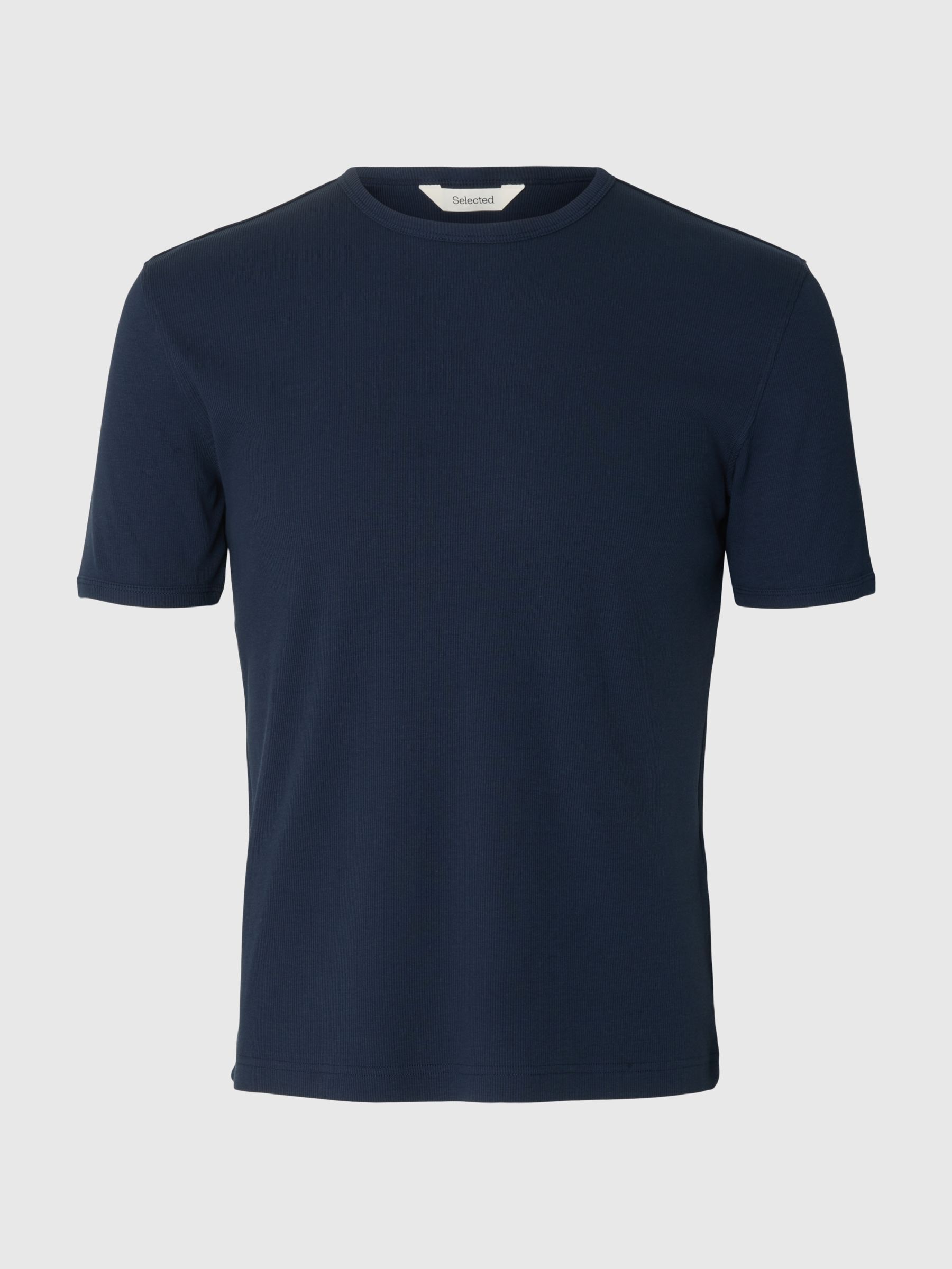 RIBBED SLIM FIT T-SHIRT