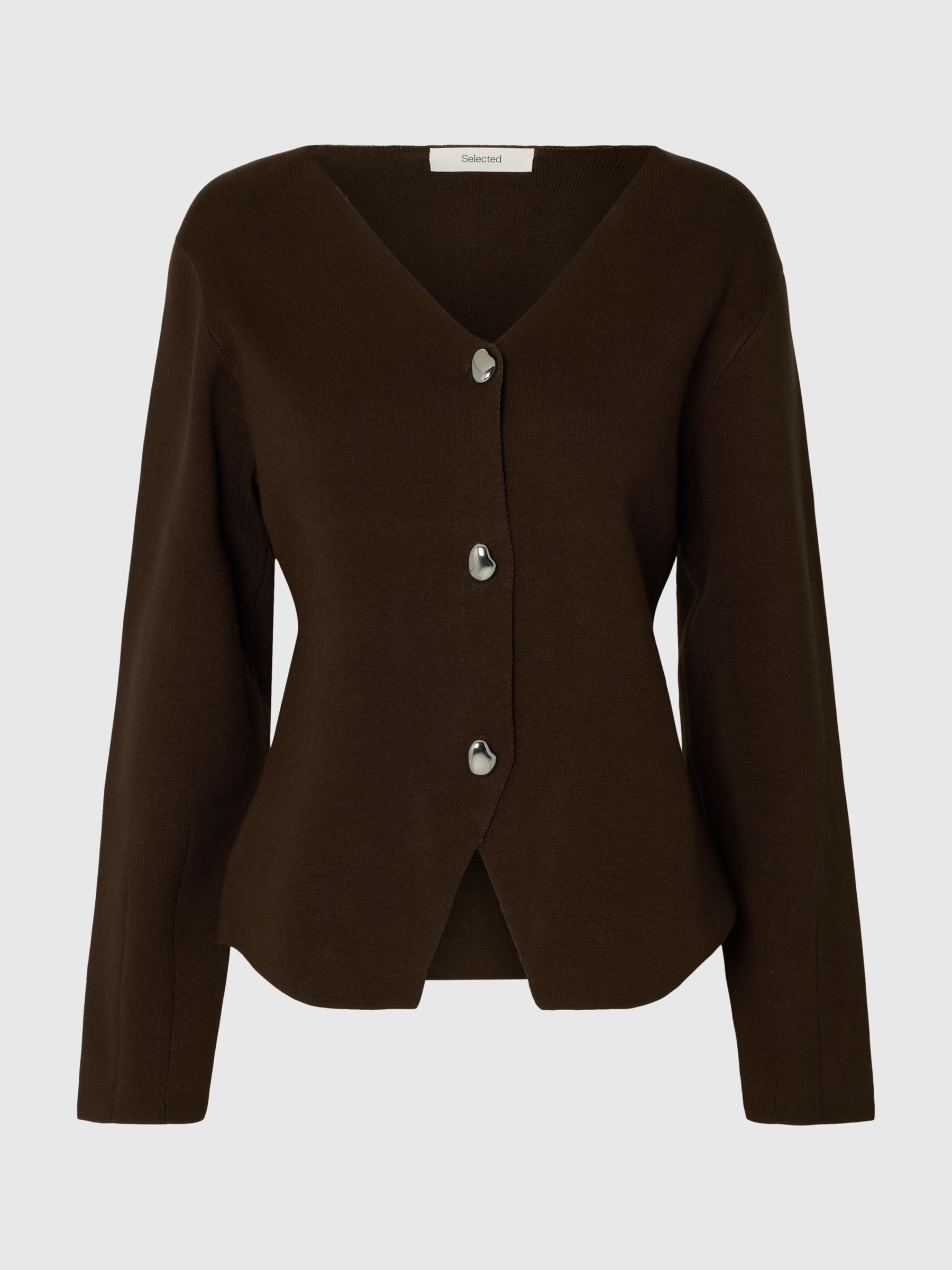 BAUMWOLLMIX STRICKJACKE