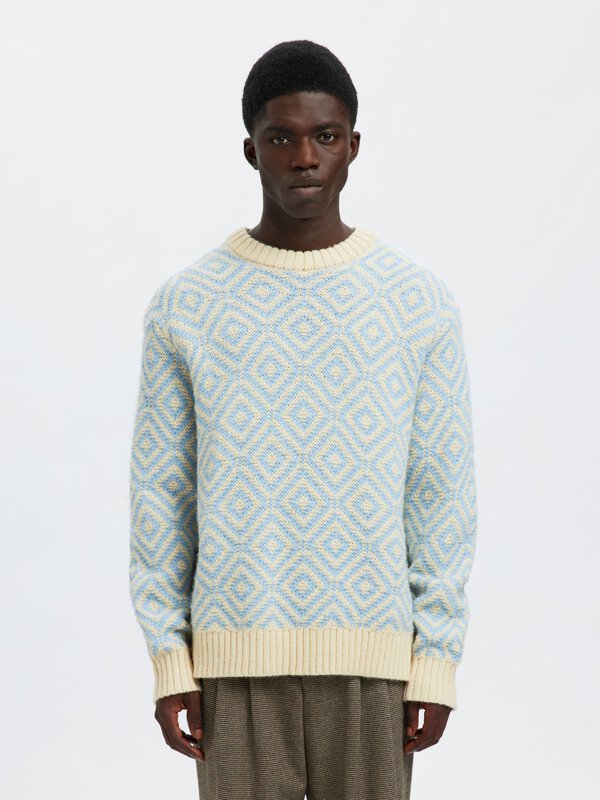 Pattern Knitted Jumper