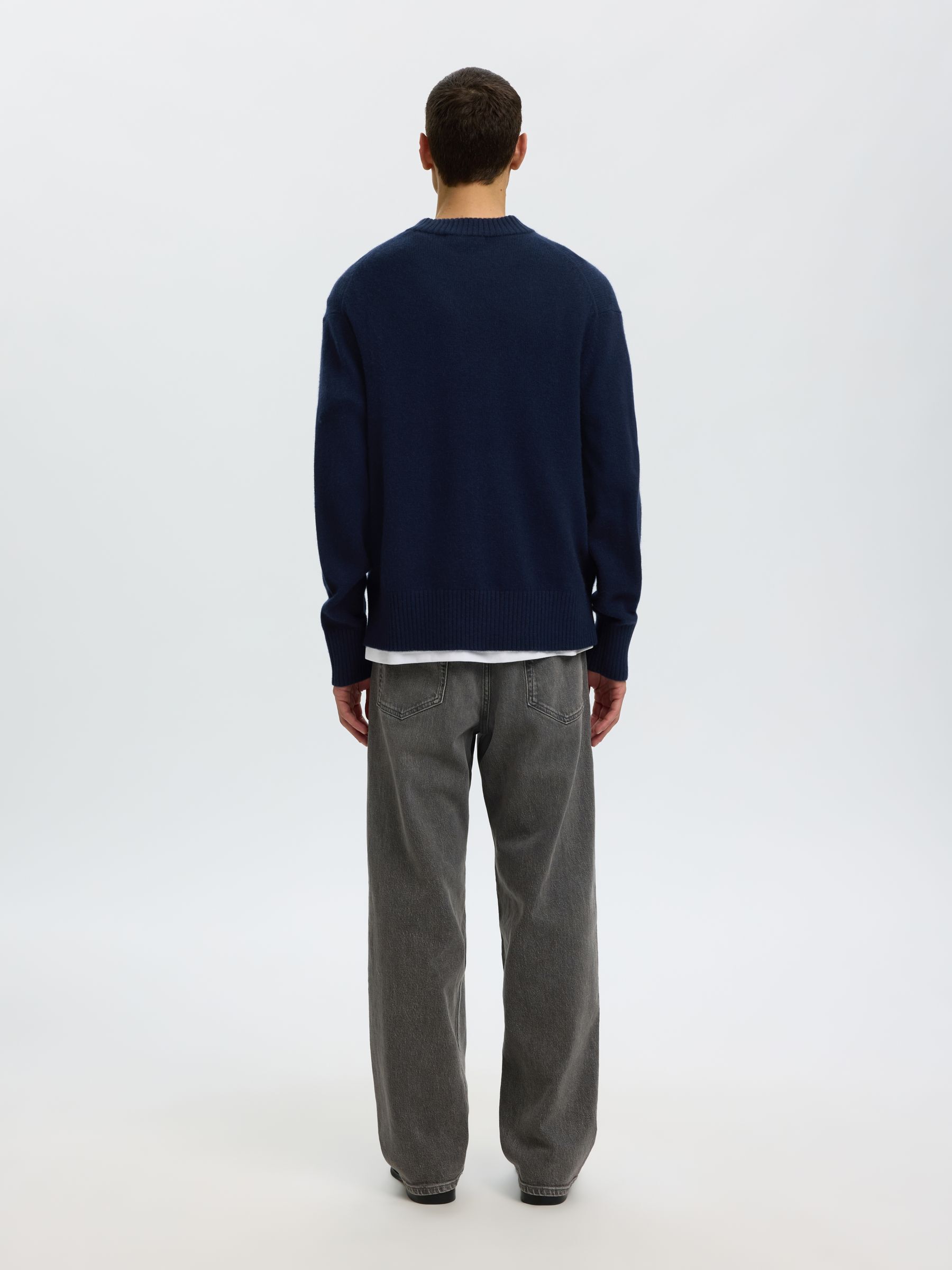 CASHMERE BLEND PULLOVER
