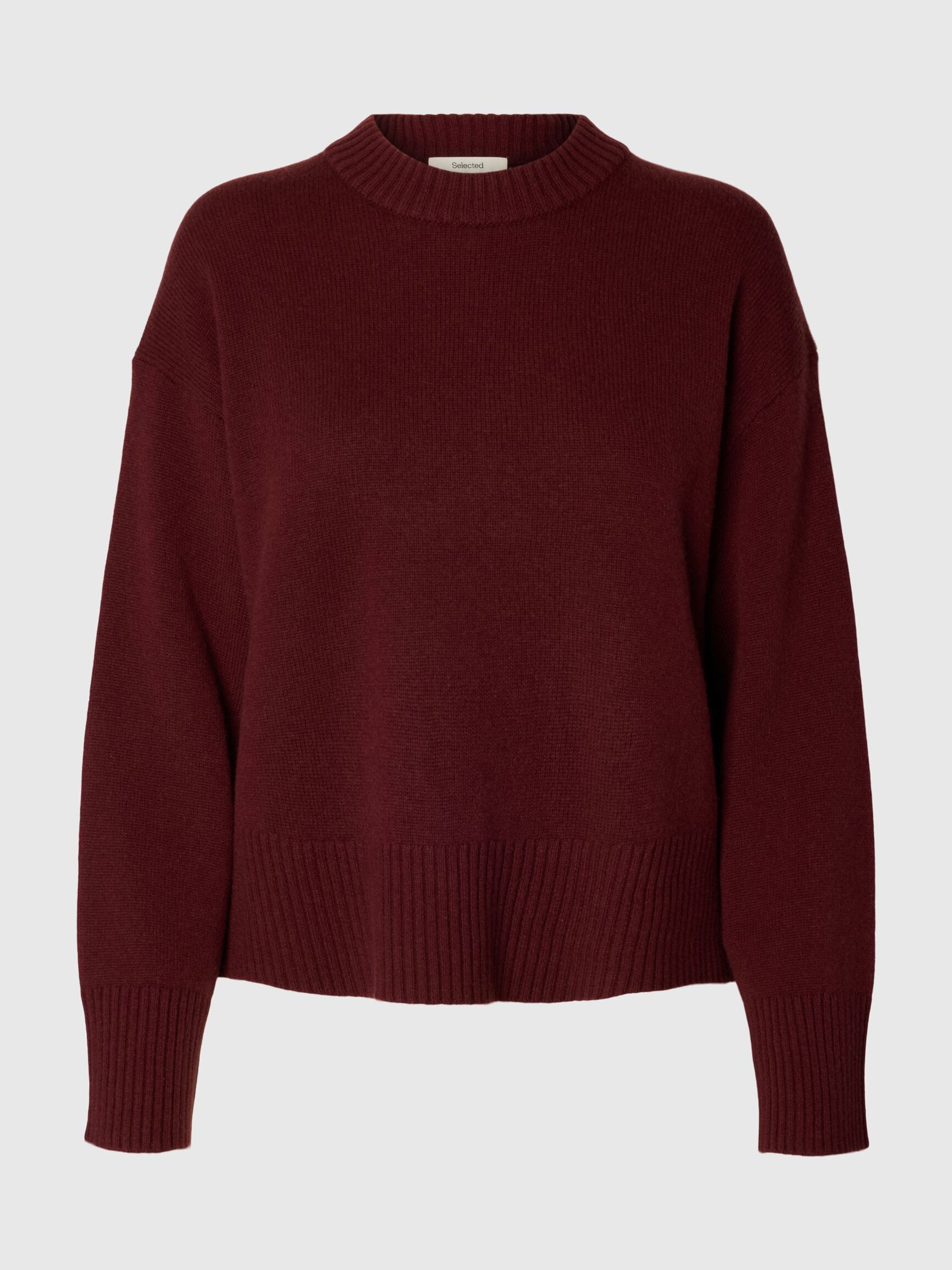 CASHMERE BLEND PULLOVER
