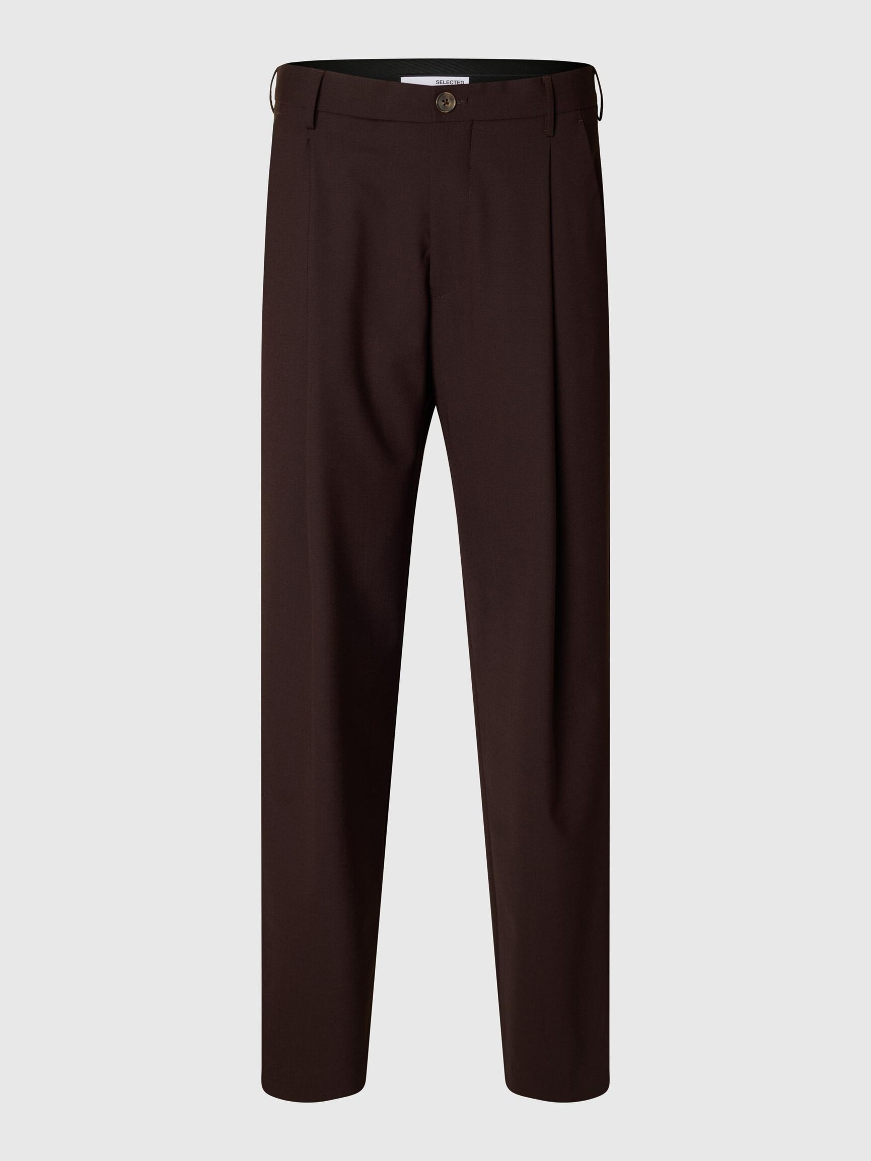 WOLLGEMISCH BÜGELFALTEN LOOSE FIT HOSEN