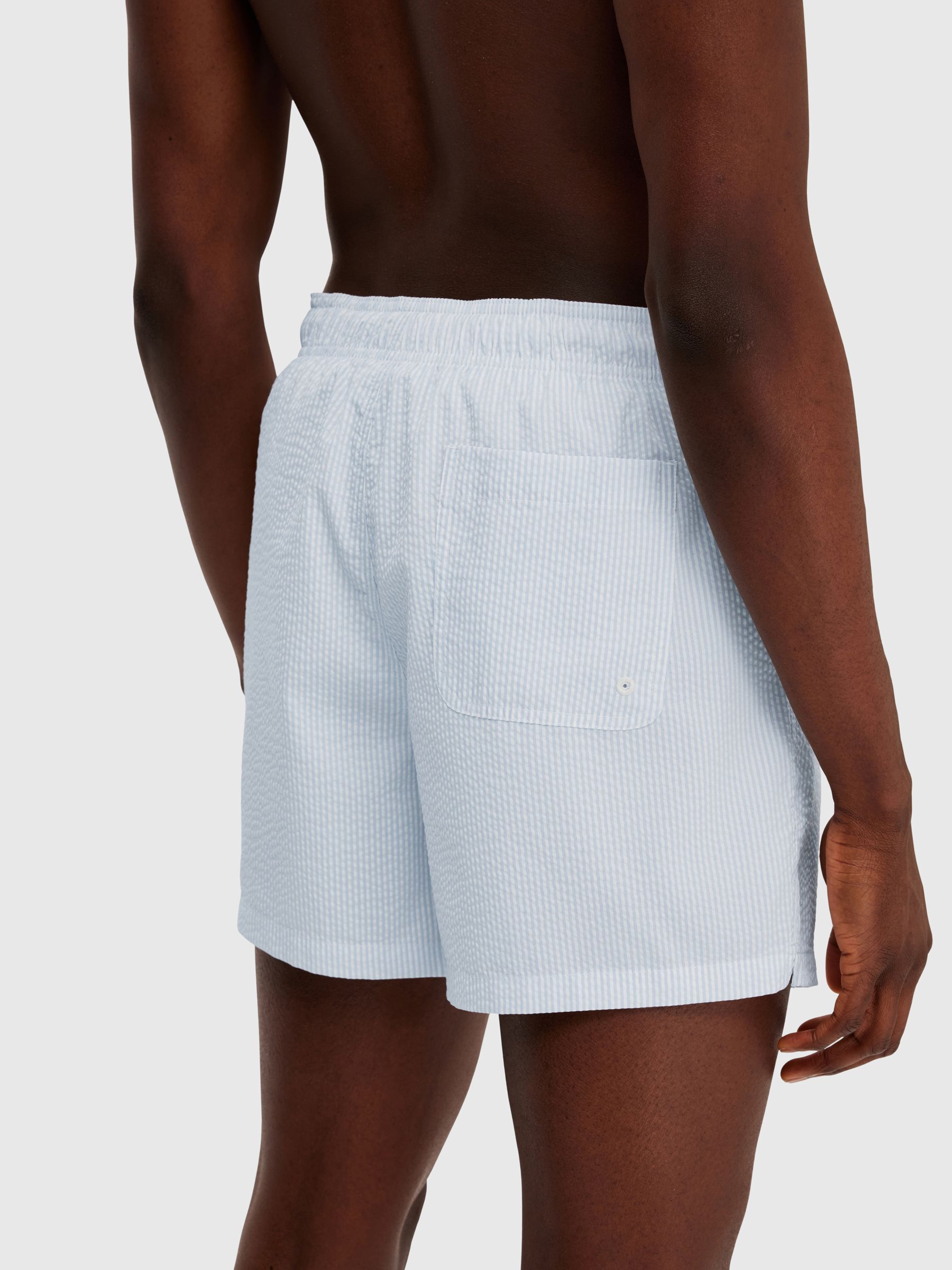 SEERSUCKER SWIM SHORTS