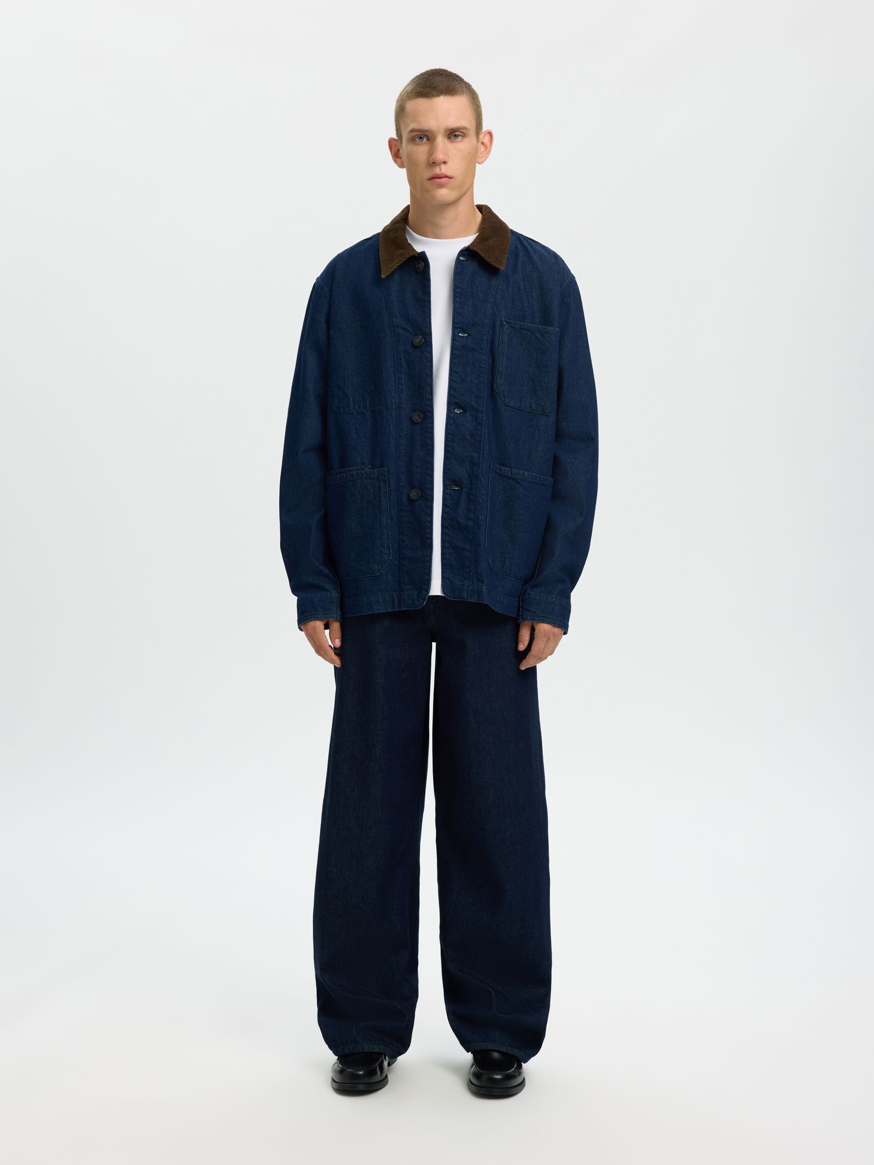 100% KATOEN T-SHIRT MET RONDE HALS