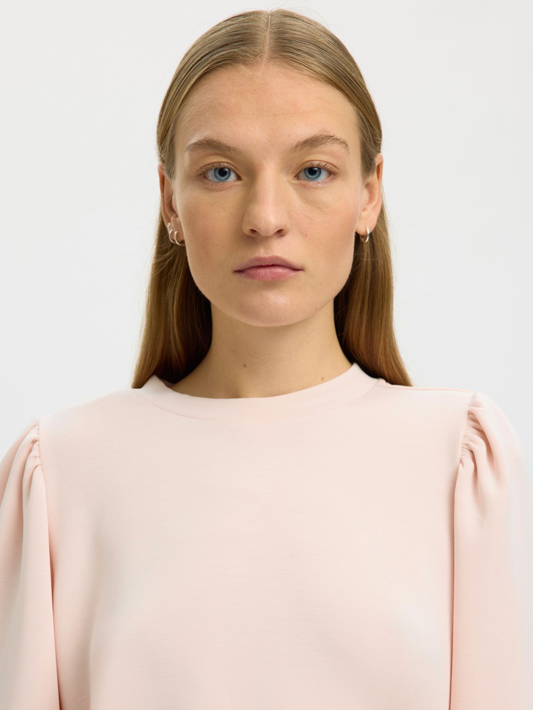 PUFF SLEEVE SWEATSHIRT