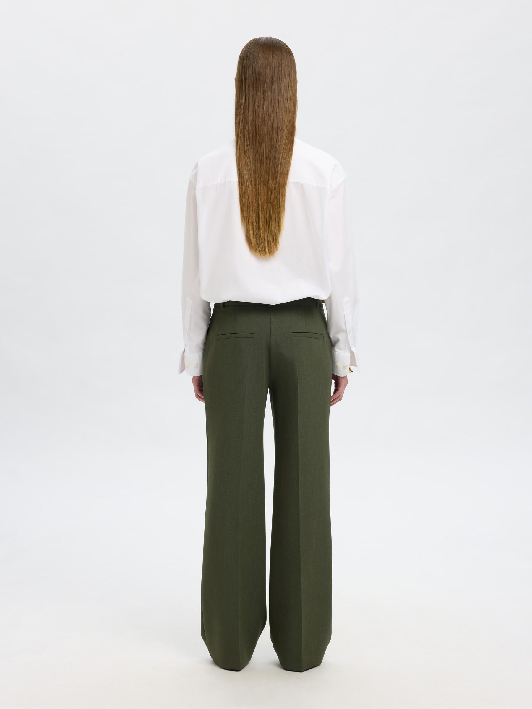 TAILORED WIDE-LEG TROUSERS