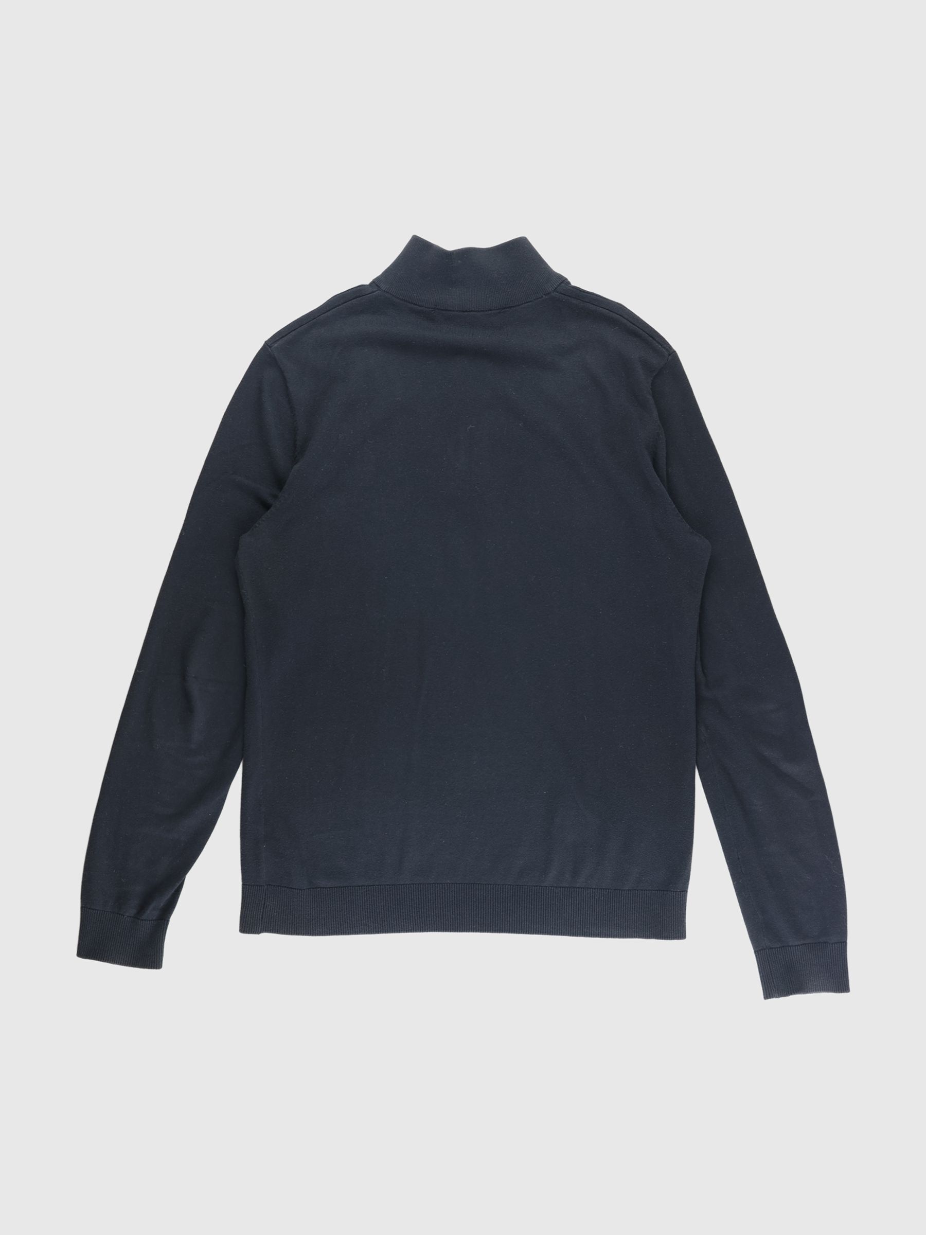 GEBREIDE POLO MET LANGE MOUWEN