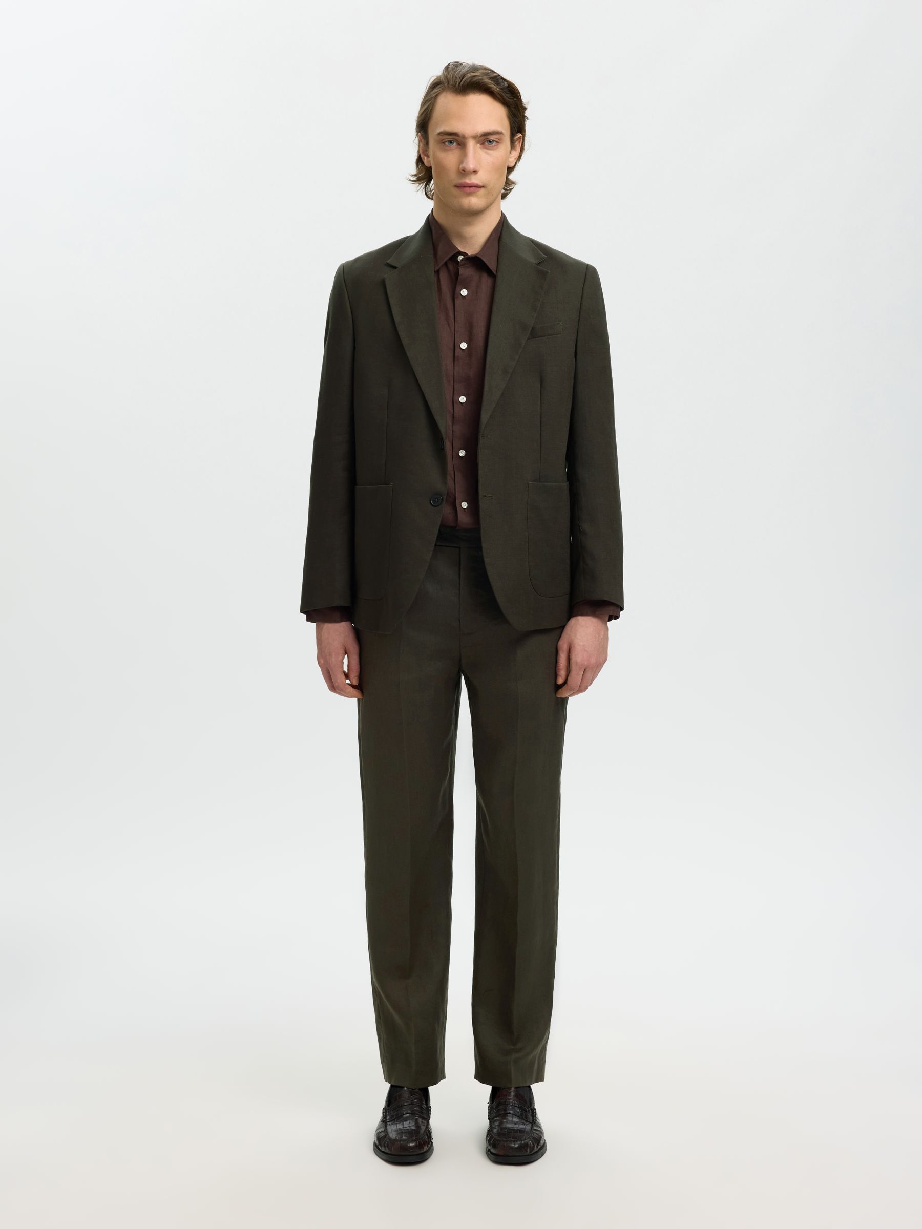 LINNEN REGULAR FIT BLAZER