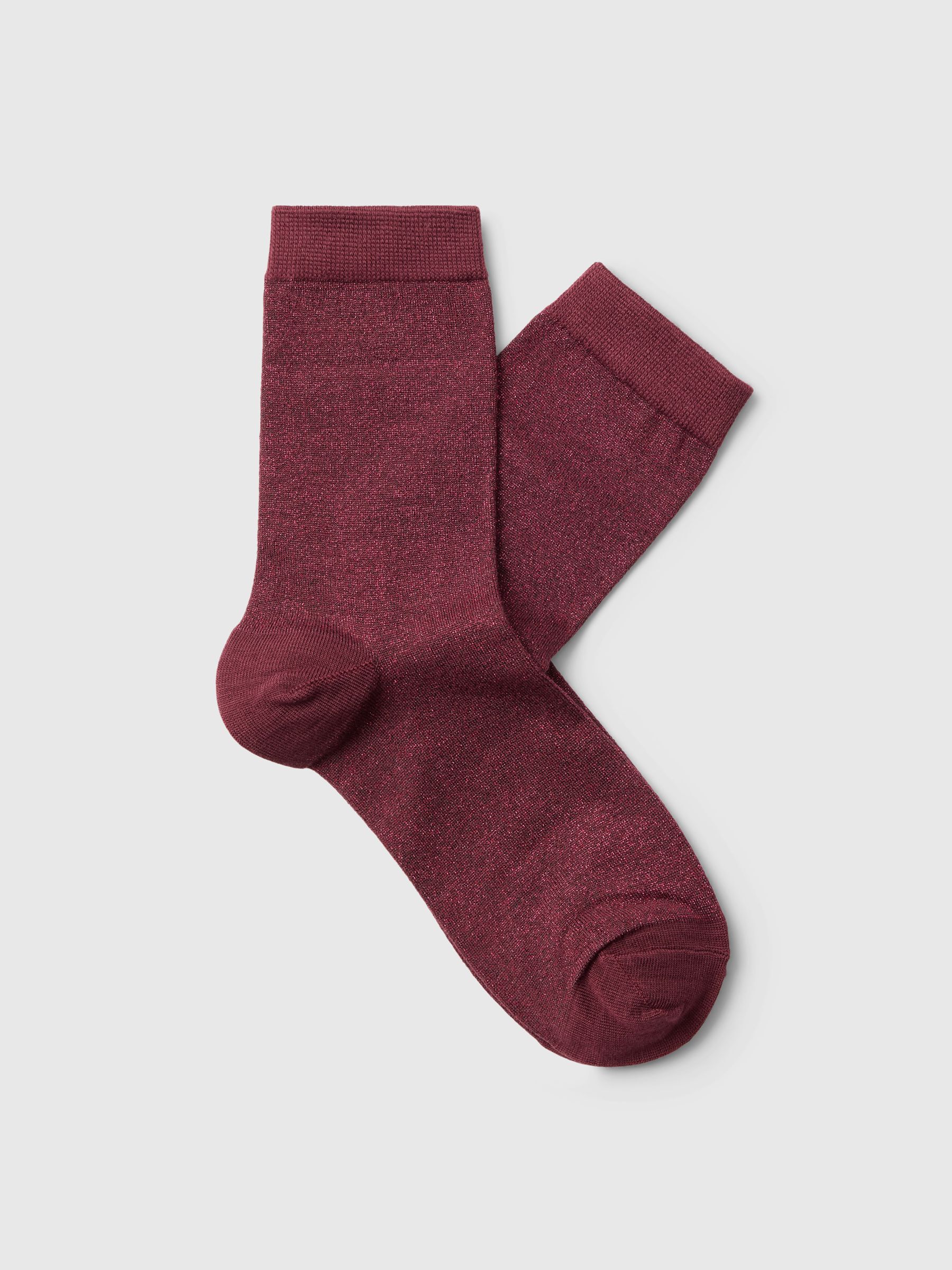 GLITZER GESTRICKTE SOCKEN