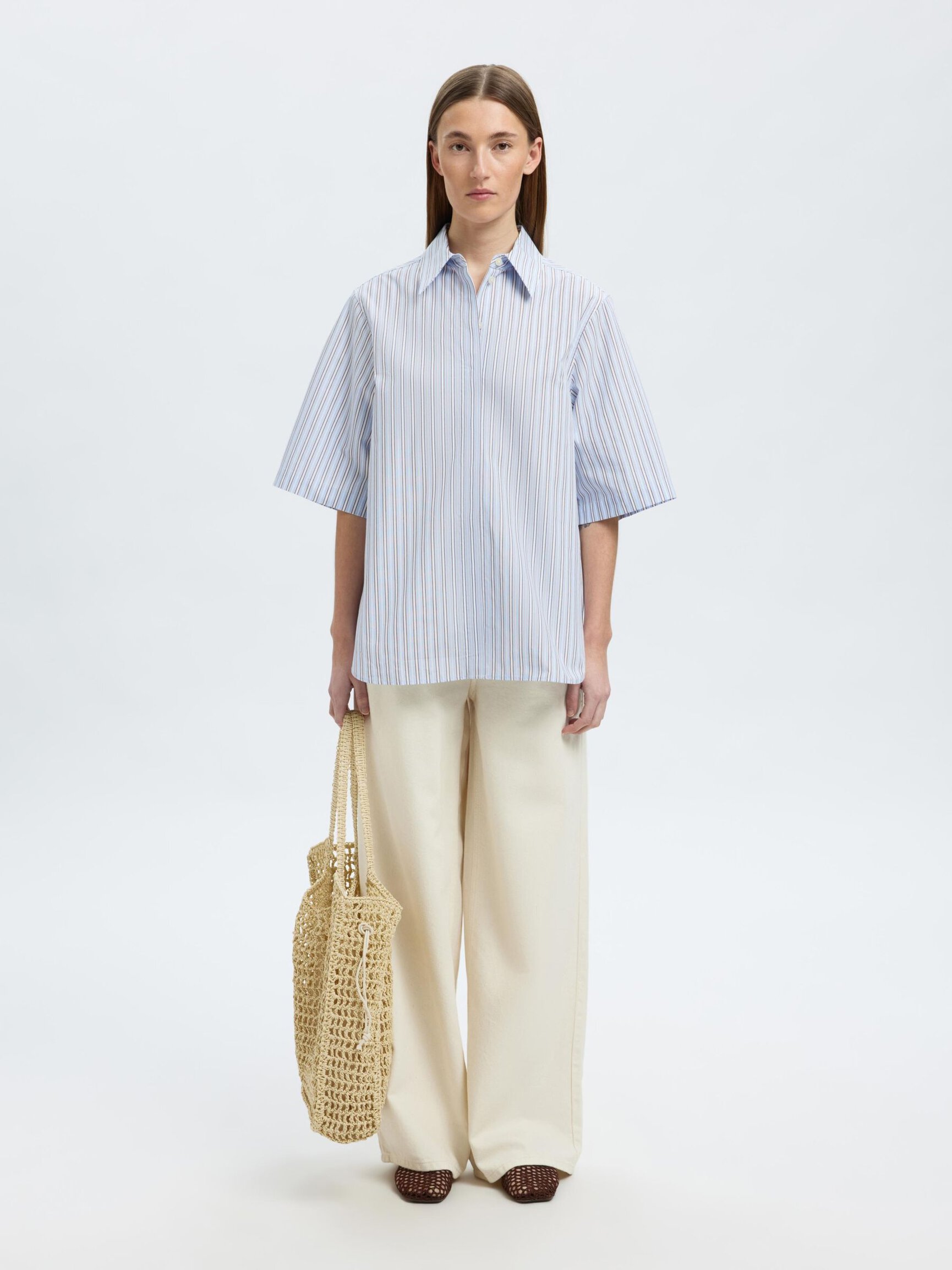 COTTON SHORT SLEEVED SHIRT