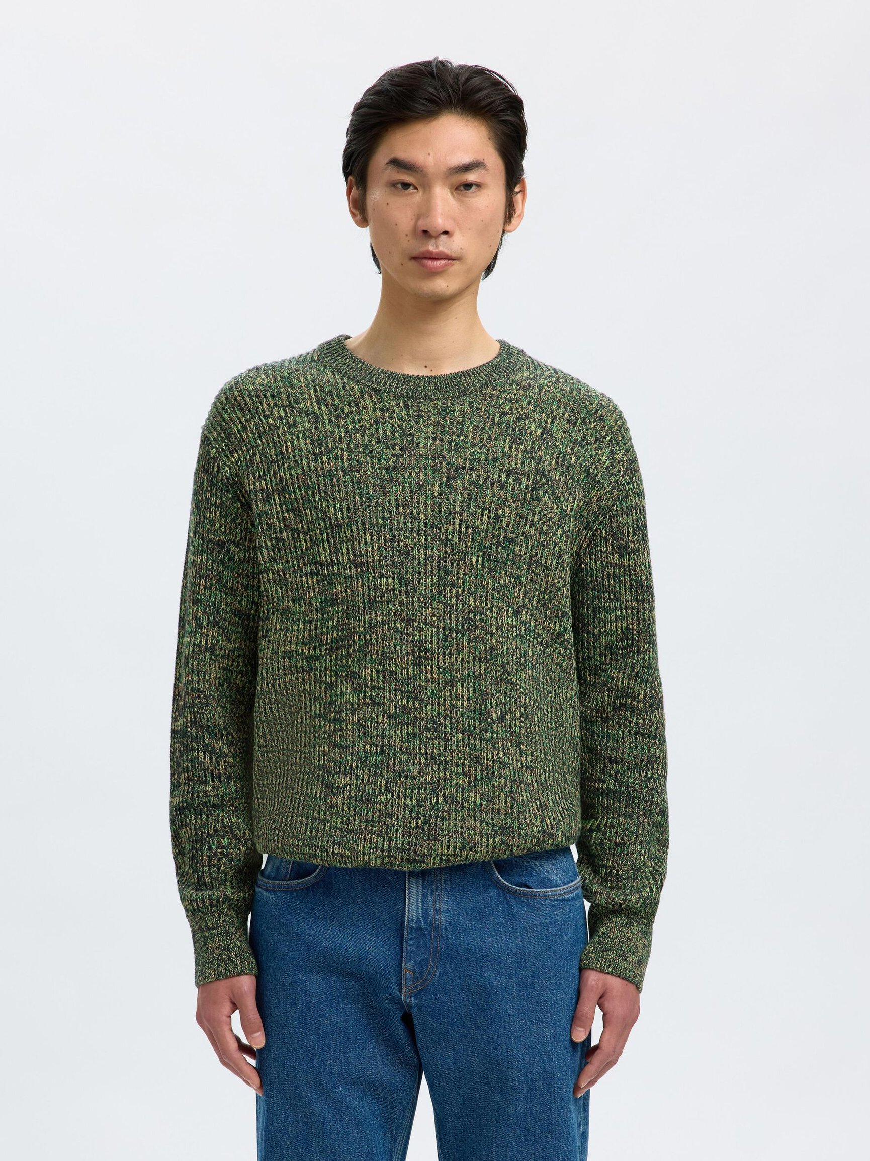 100% COTTON KNITTED PULLOVER