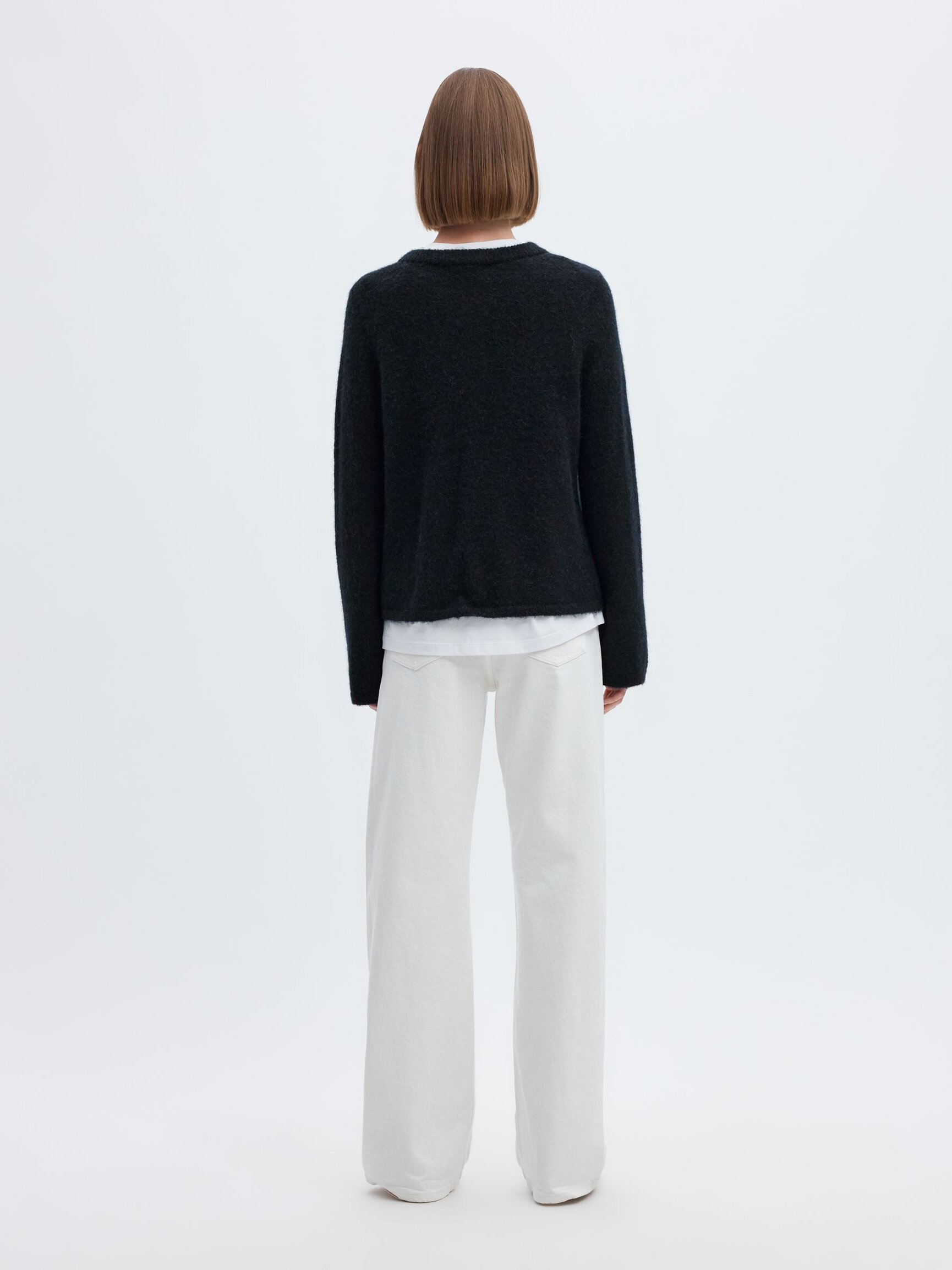 WOOL BLEND CARDIGAN
