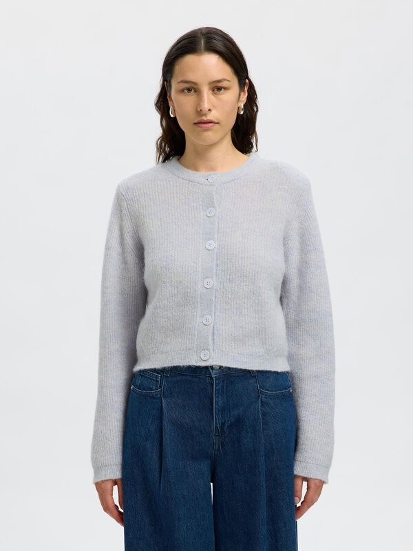 Wool Blend Cardigan