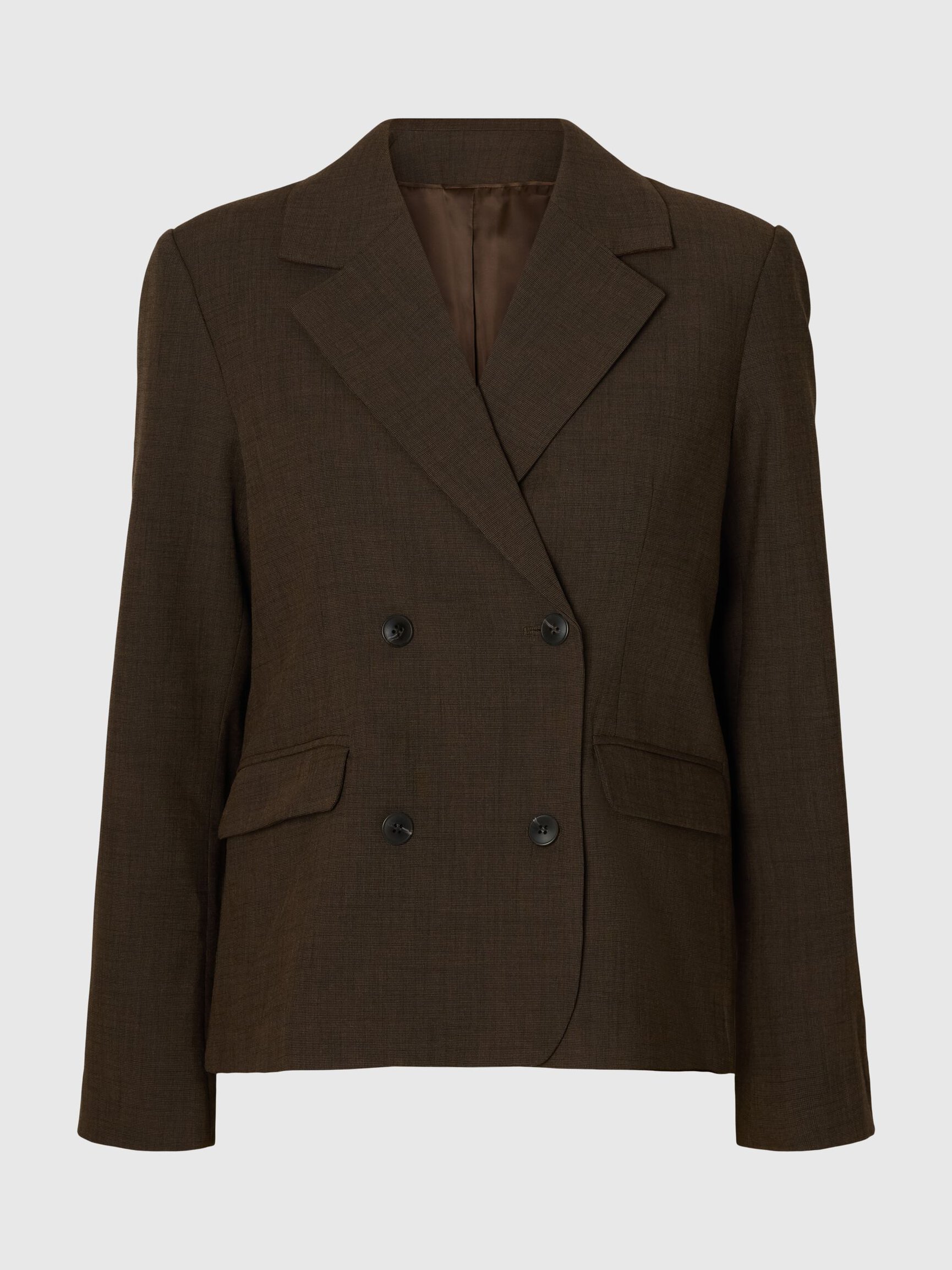 REGULAR FIT DOUBLE-BREASTED BLAZER